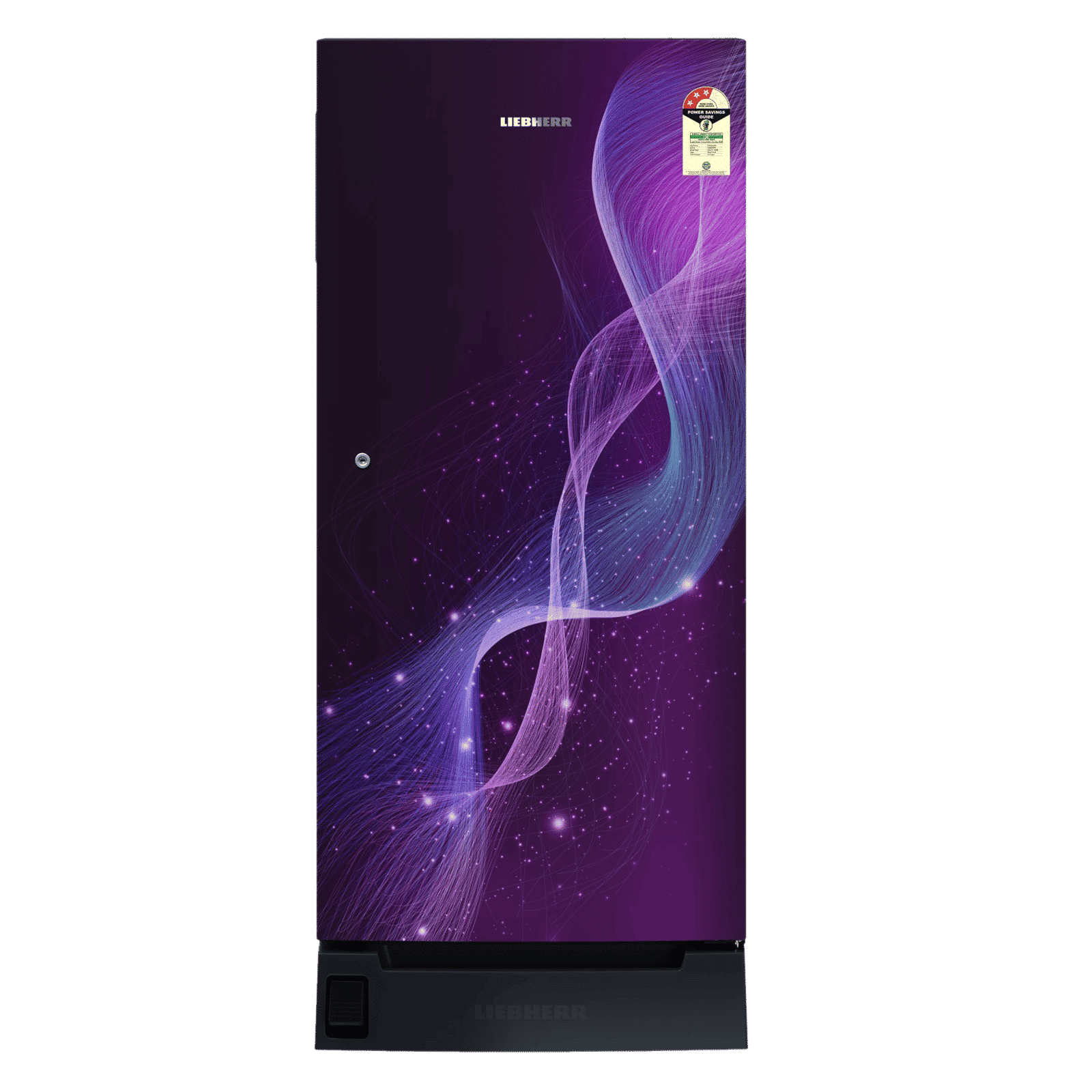 LIEBHERR Plus 191 Litres 3 Star Direct Cool Single Door Refrigerator with Hands-free Opening (DFPpsC 1931, Purple Strings)_1
