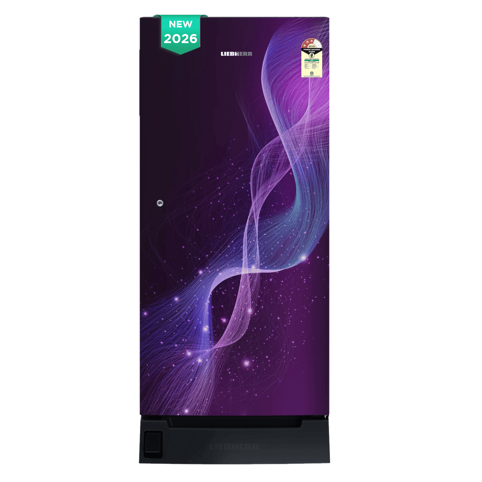 LIEBHERR Plus 191 Litres 3 Star Direct Cool Single Door Refrigerator with Hands-free Opening (DFPpsC 1931, Purple Strings) (2026 Model) (2026 Model) LIEBHERR Plus 191 Litres 3 Star Direct Cool Single Door Refrigerator with Hands-free Opening (DFPpsC 1931, Purple Strings) (2026 Model) (2026 Model)_1