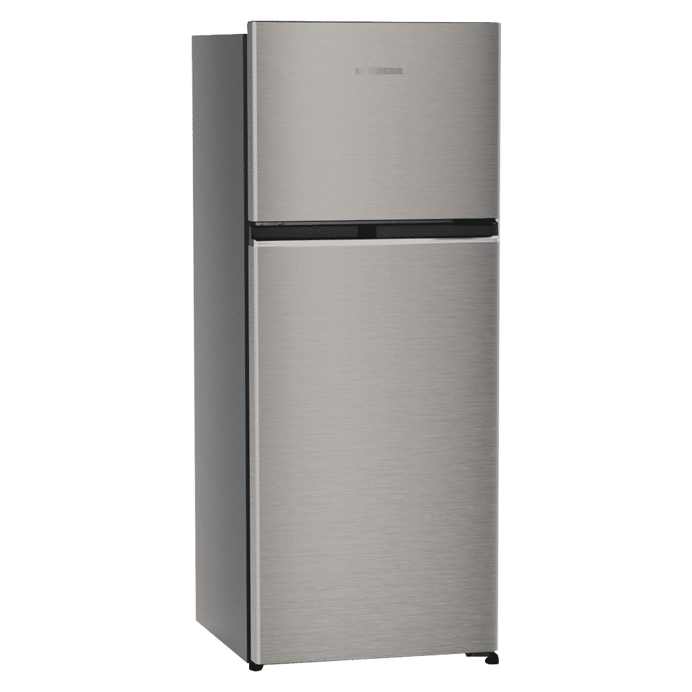 LIEBHERR Pure 225 Litres 2 Star Frost Free Double Door Refrigerator with Central Power Cooling Technology (TCHgsB 2411, Grey Steel)_3