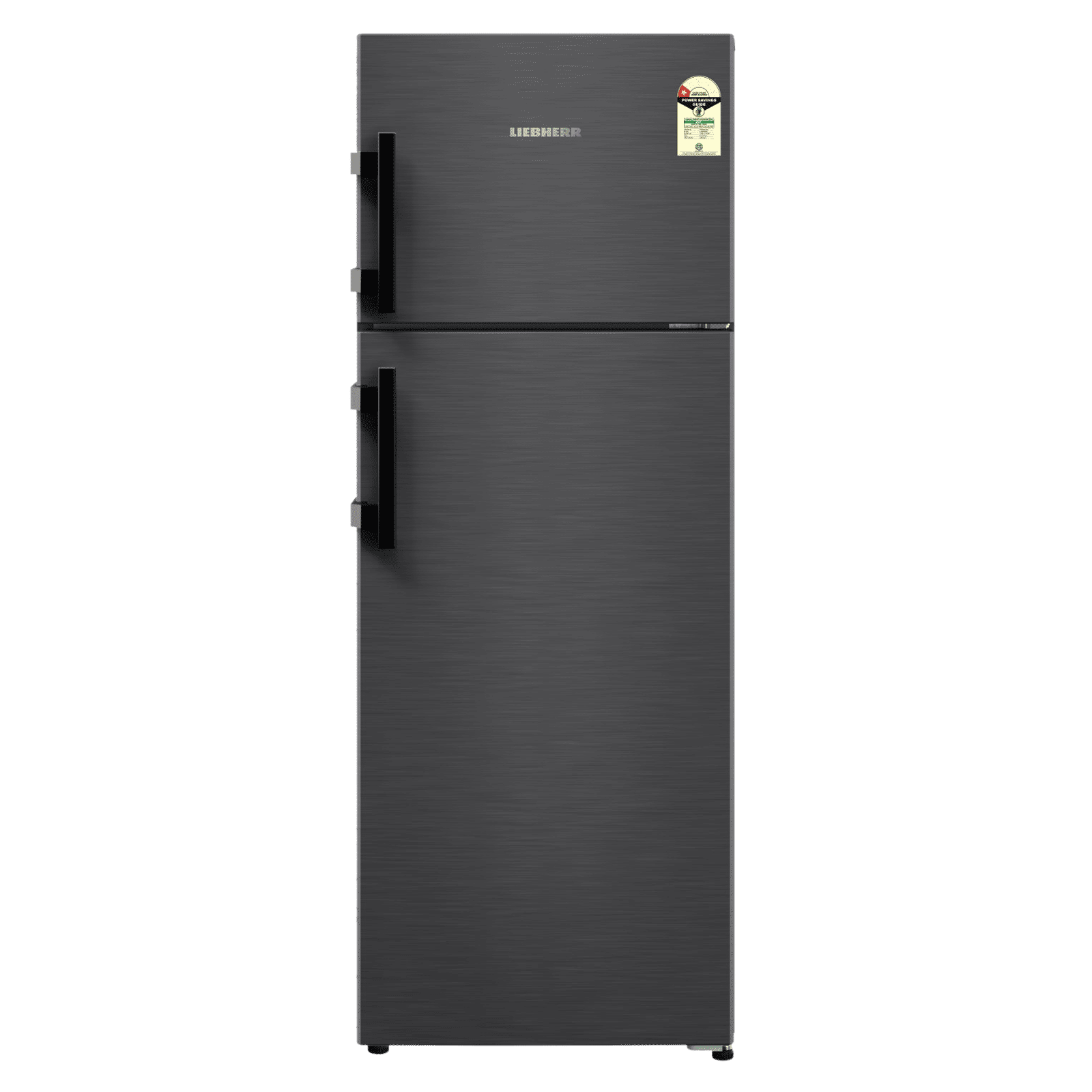 LIEBHERR Cluster 1 269 Litres 1 Star Frost Free Double Door Refrigerator with Central Power Cooling Technology (TCLbsA 2711, Black Steel)_1