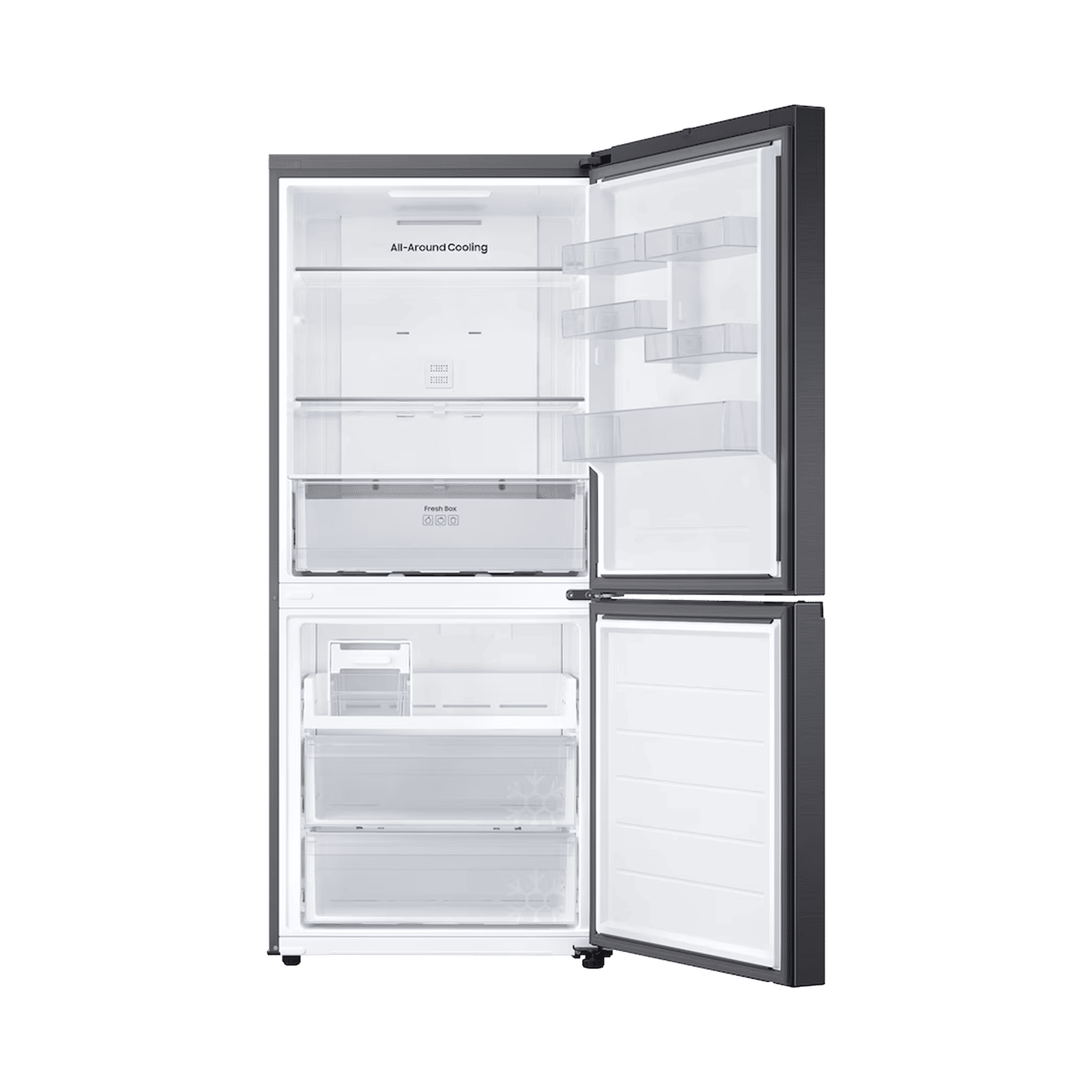 Samsung RB45 458 Litres 1 Star Frost Free Double Door Bottom Mount Smart Wifi Enabled Refrigerator with SpaceMax Technology (RB45DG6005B1TL, Black Doi) (2026 Model)_5