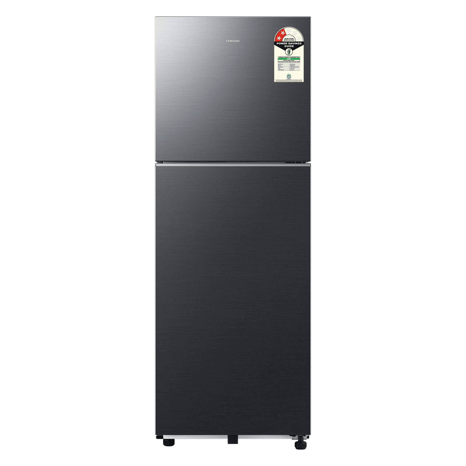 Samsung H28 236 Litres 2 Star Frost Free Double Door Smart Wifi Enabled Convertible Refrigerator with Power Cool (RT80H28U2FHL, Black Doi) (2026 Model)_1