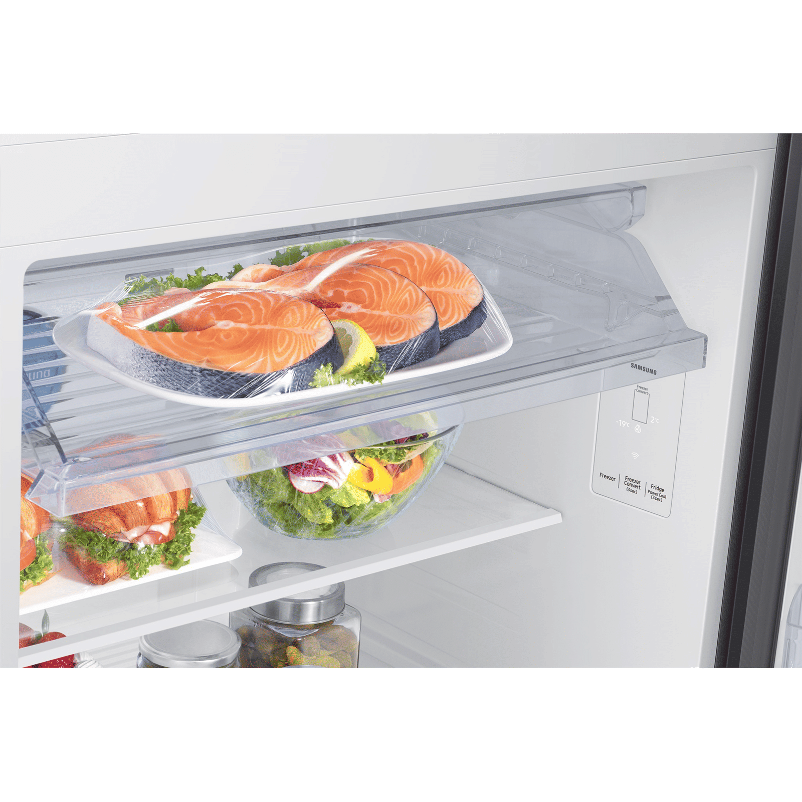 Samsung RT80 467 Litres 2 Star Frost Free Double Door Smart Wifi Enabled Convertible Refrigerator with Twin Cooling Plus Technology (RT80H51C2FHL, Black Doi) Samsung RT80 467 Litres 2 Star Frost Free Double Door Smart Wifi Enabled Convertible Refrigerator with Twin Cooling Plus Technology (RT80H51C2FHL, Black Doi)_8