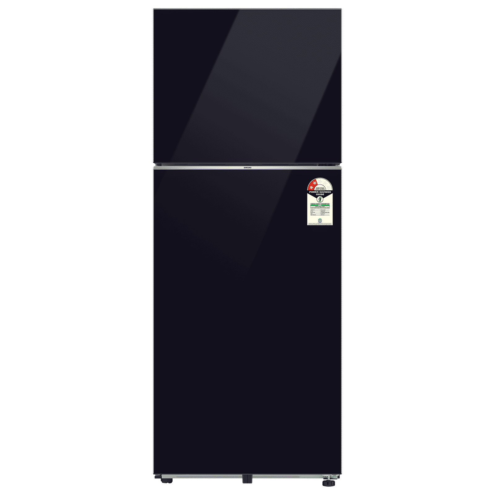 Samsung RT45 419 Litres 2 Star Frost Free Double Door Smart Wifi Enabled Refrigerator with Bespoke AI (RT45HB6A4222HL, Black Glass) Samsung RT45 419 Litres 2 Star Frost Free Double Door Smart Wifi Enabled Refrigerator with Bespoke AI (RT45HB6A4222HL, Black Glass)_1