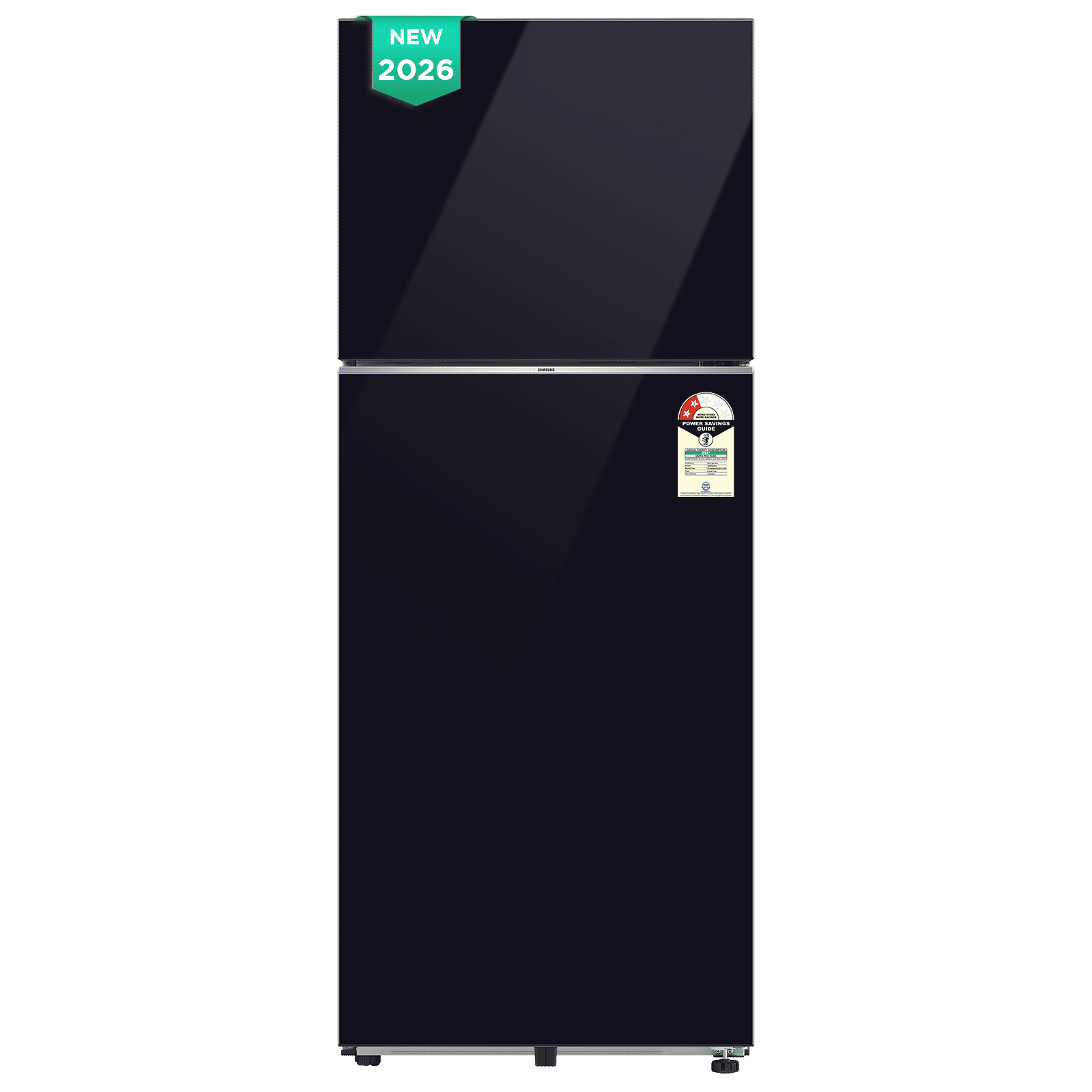 Samsung RT45 419 Litres 2 Star Frost Free Double Door Smart Wifi Enabled Refrigerator with Bespoke AI (RT45HB6A4222HL, Black Glass) (2026 Model) Samsung RT45 419 Litres 2 Star Frost Free Double Door Smart Wifi Enabled Refrigerator with Bespoke AI (RT45HB6A4222HL, Black Glass) (2026 Model)_1