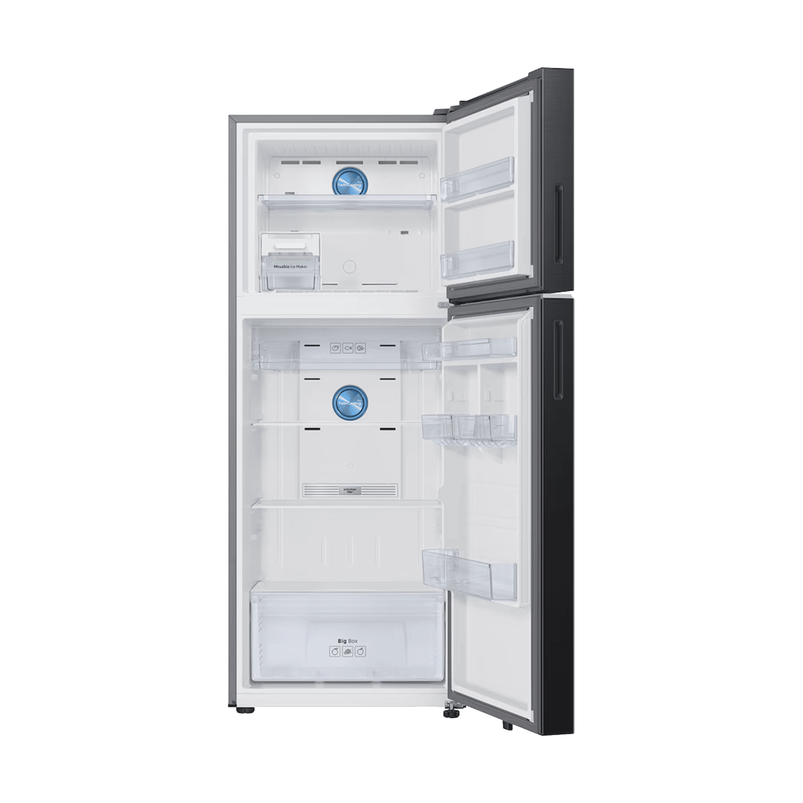 Samsung RT41 396 Litres 2 Star Frost Free Double Door Smart Wifi Enabled Convertible Refrigerator with SmartThings AI Energy Mode (RT41HG6A42B1HL, Black DOI) Samsung RT41 396 Litres 2 Star Frost Free Double Door Smart Wifi Enabled Convertible Refrigerator with SmartThings AI Energy Mode (RT41HG6A42B1HL, Black DOI)_5