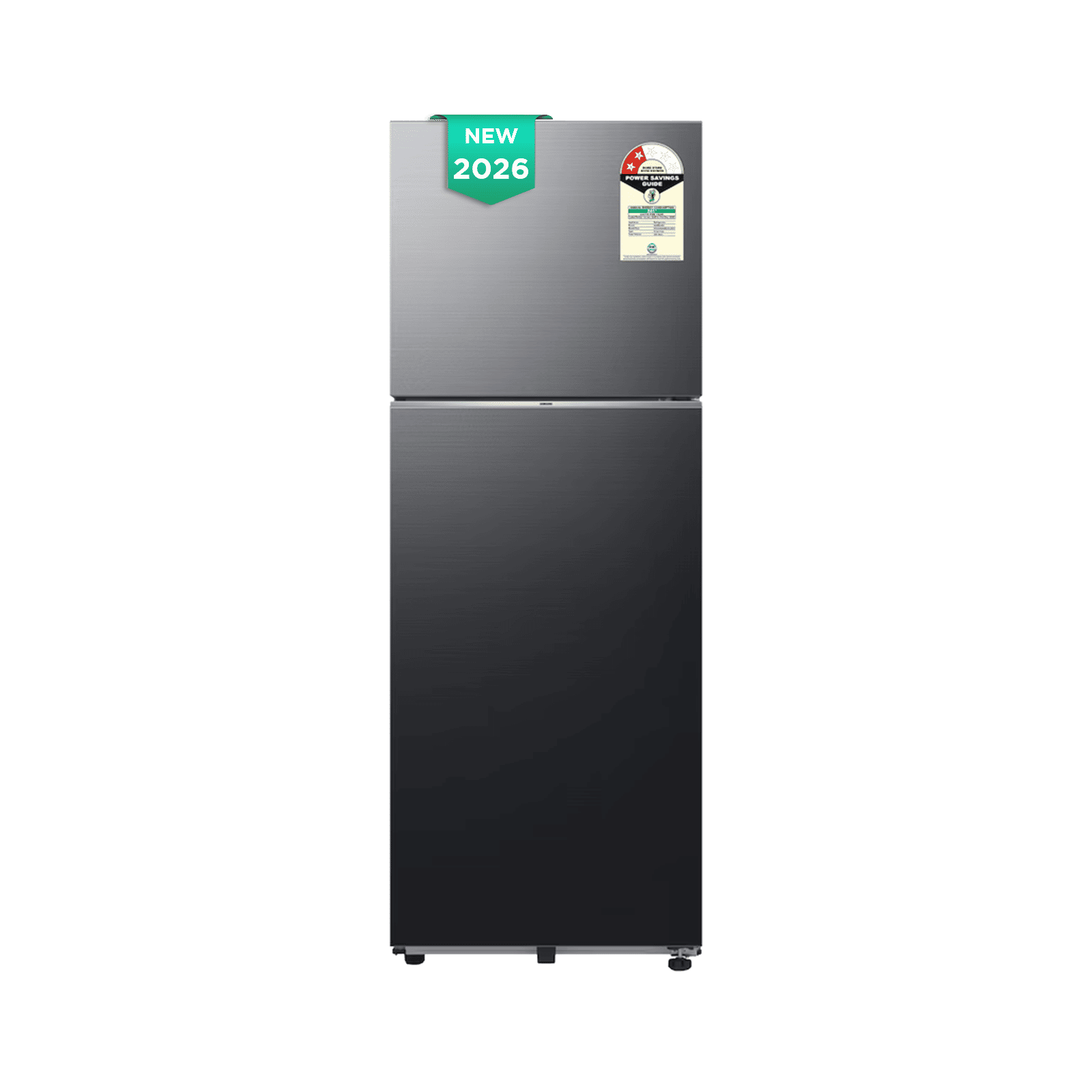 Samsung RT34 330 Litres 2 Star Frost Free Double Door Smart Wifi Enabled Convertible Refrigerator with Twin Cooling Plus Technology (RT34HG5A42BXHL, Luxe Black) (2026 Model)_1