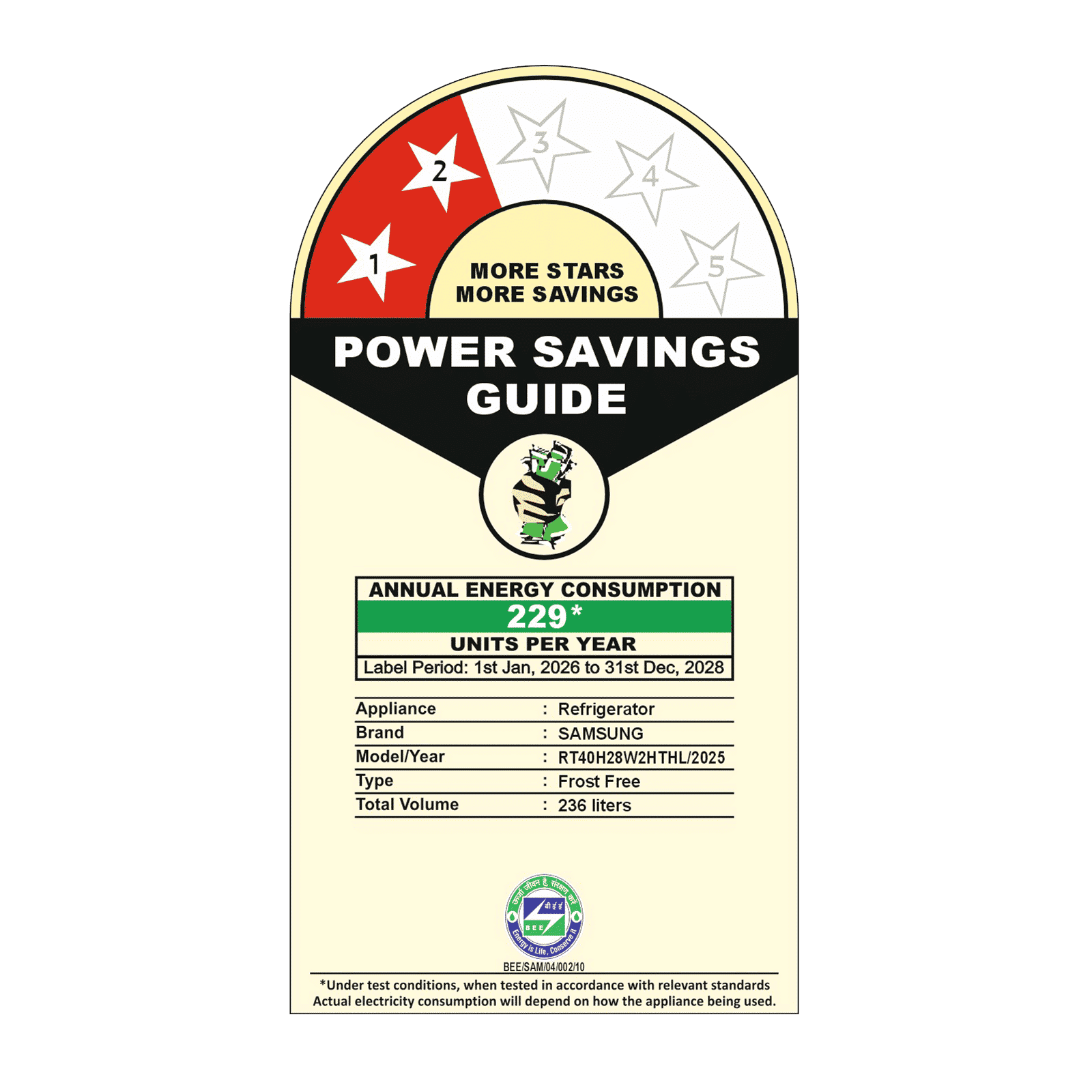 Samsung H28 236 Litres 2 Star Frost Free Double Door Refrigerator with All Around Cooling (RT40H28W2HTHL, Hydrangea Plum) (2026 Model)_2