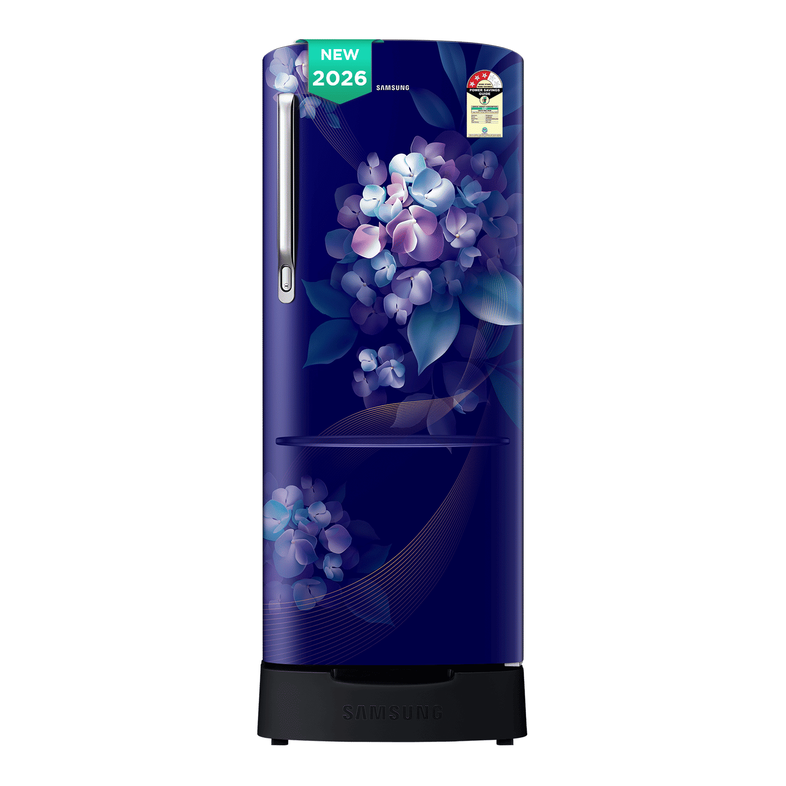 Samsung RR24 223 Litres 3 Star Direct Cool Single Door Refrigerator with Inverter Technology (RR24H2823HS/NL, Hydrangea Blue) (2026 Model)_1