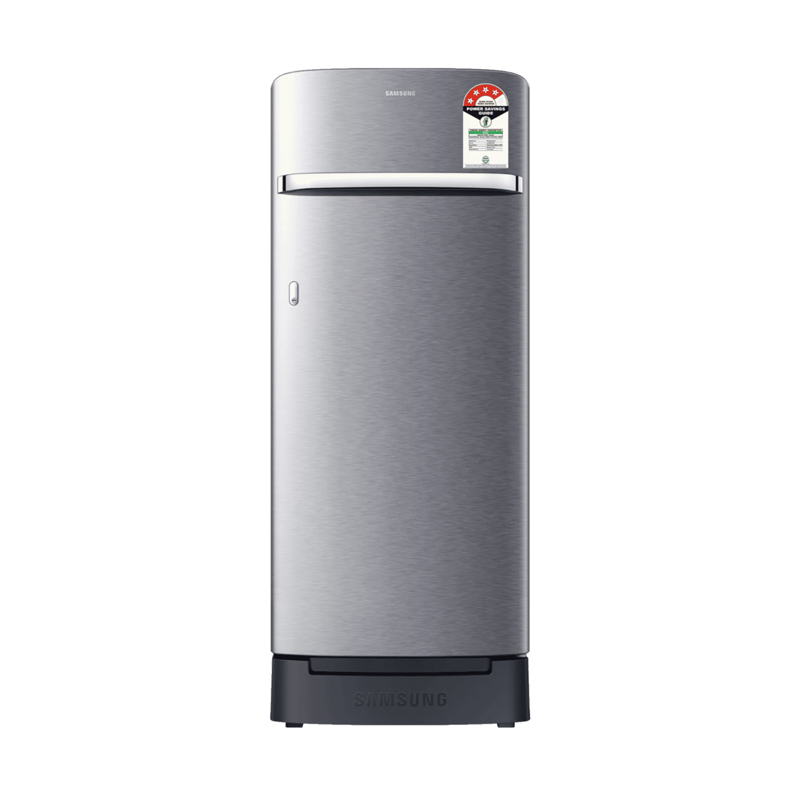 Samsung RR23 215 Litres 4 Star Direct Cool Single Door Refrigerator with Anti Bacterial Gasket (RR23H2H34S8/HL, Elegant Inox) Samsung RR23 215 Litres 4 Star Direct Cool Single Door Refrigerator with Anti Bacterial Gasket (RR23H2H34S8/HL, Elegant Inox)_1