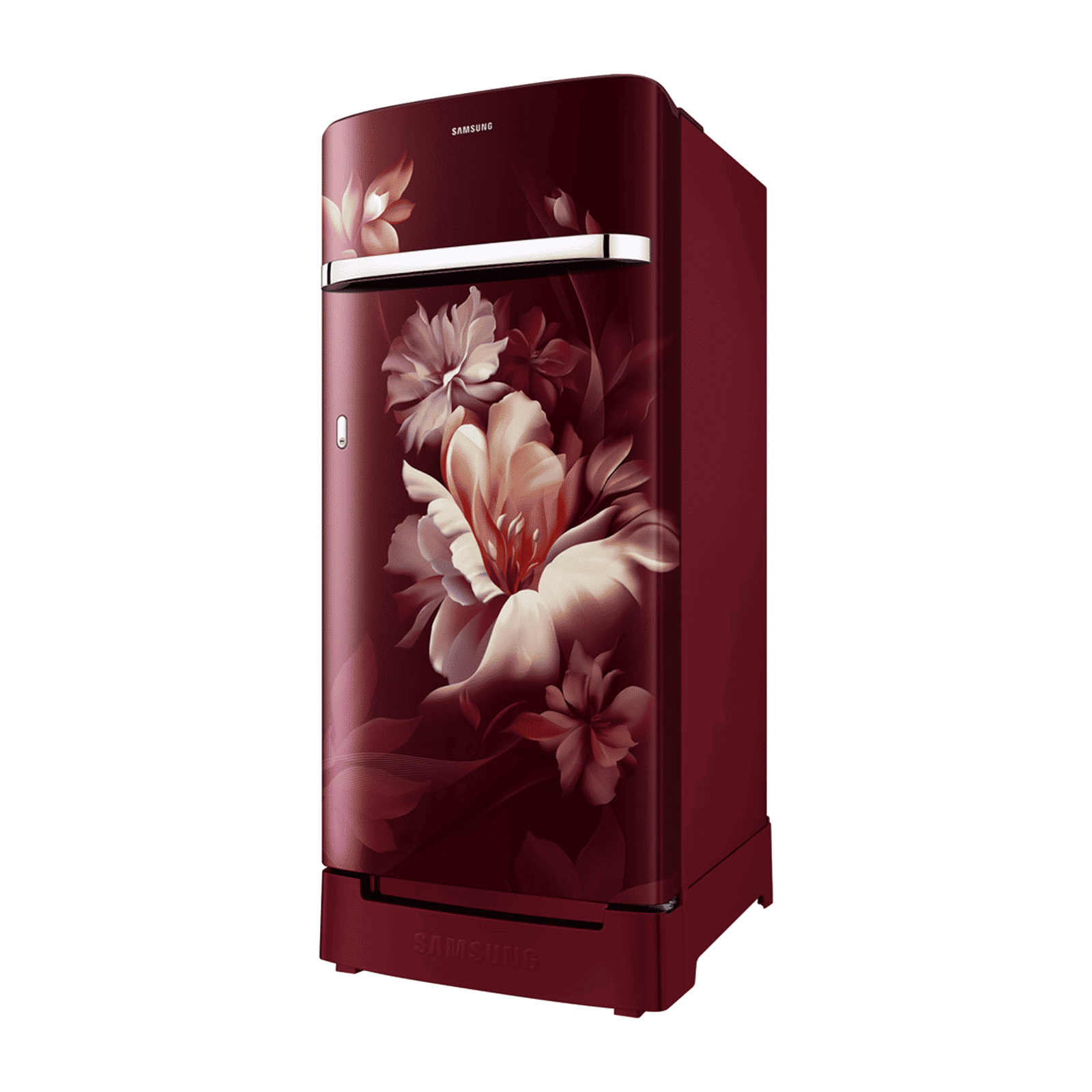 Samsung RR21 189 Litres 4 Star Direct Cool Single Door Refrigerator with Anti Bacterial Gasket (RR21H2H24RZ/HL, Midnight Blossom Red) Samsung RR21 189 Litres 4 Star Direct Cool Single Door Refrigerator with Anti Bacterial Gasket (RR21H2H24RZ/HL, Midnight Blossom Red)_4