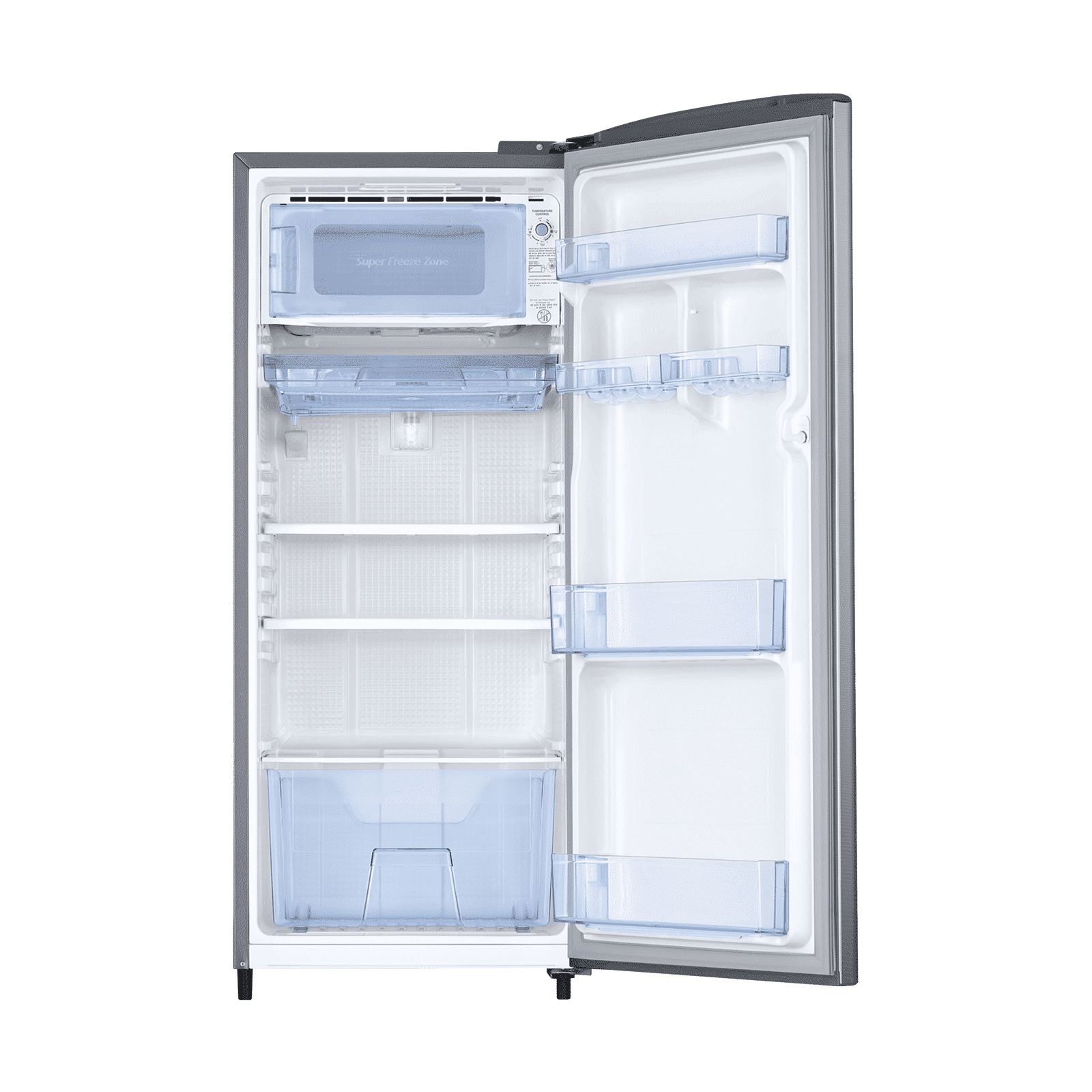 Samsung RR20 183 Litres 3 Star Direct Cool Single Door Refrigerator with Anti Bacterial Gasket (RR20H2723S8/NL, Elegant Inox) Samsung RR20 183 Litres 3 Star Direct Cool Single Door Refrigerator with Anti Bacterial Gasket (RR20H2723S8/NL, Elegant Inox)_5