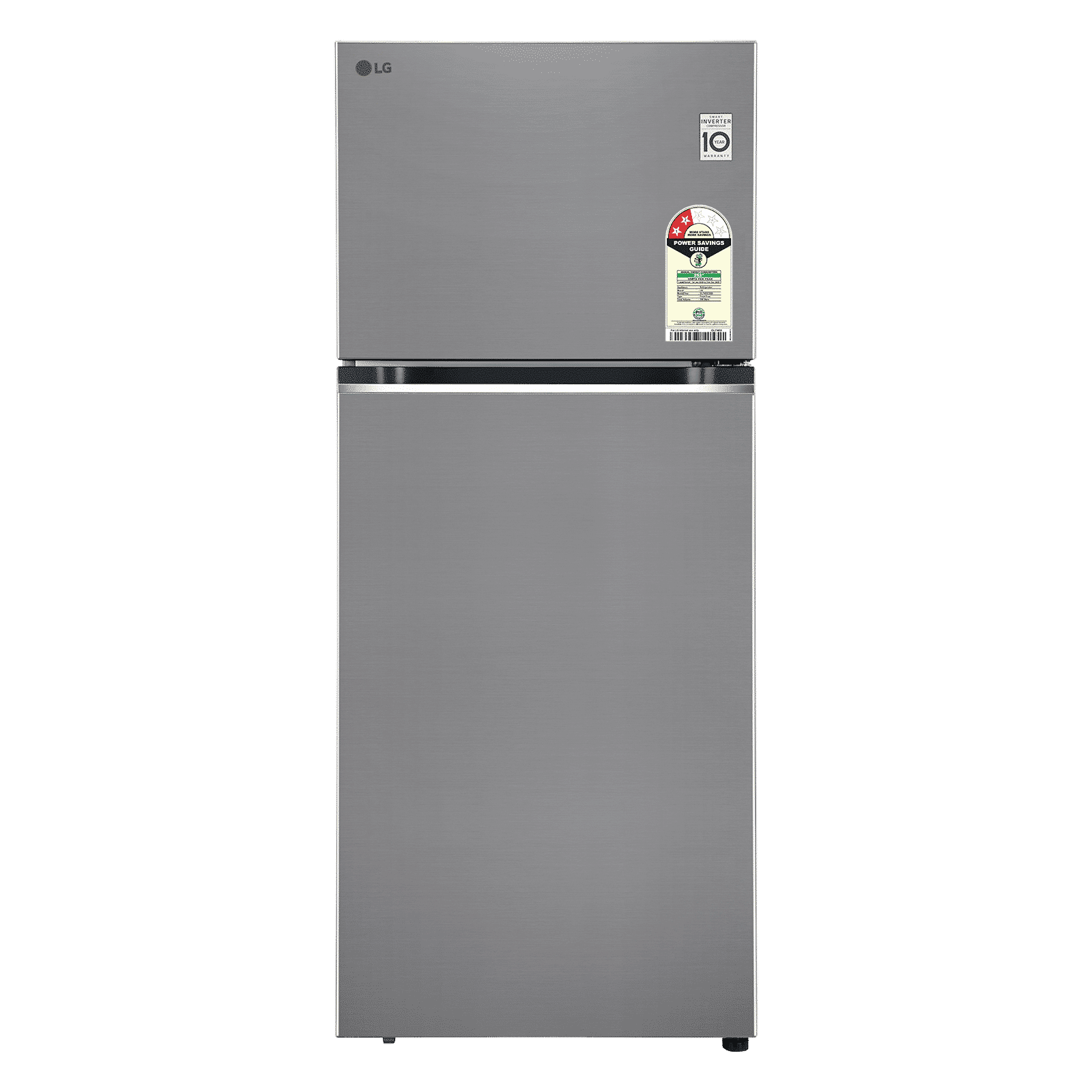 LG 398 Litres 2 Star Frost Free Double Door Smart Wifi Enabled Convertible Refrigerator with Multi Air Flow (GLT4026SNPZ, Shiny Steel)_1