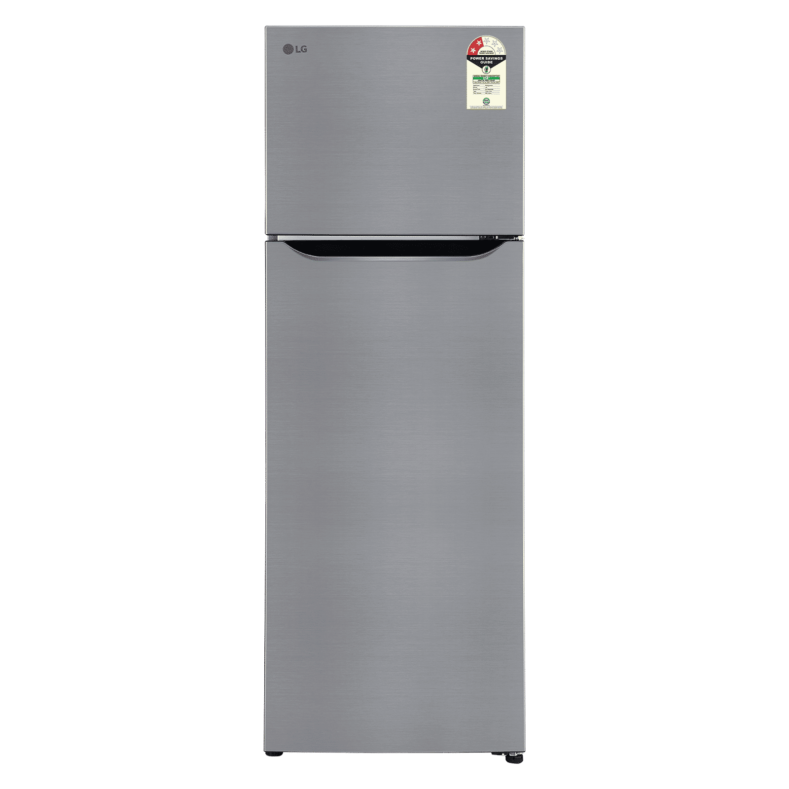 LG 288 Litres 2 Star Frost Free Double Door Convertible Refrigerator with Smart Diagnosis (GLT2926PDPZ, Shiny Steel)_1