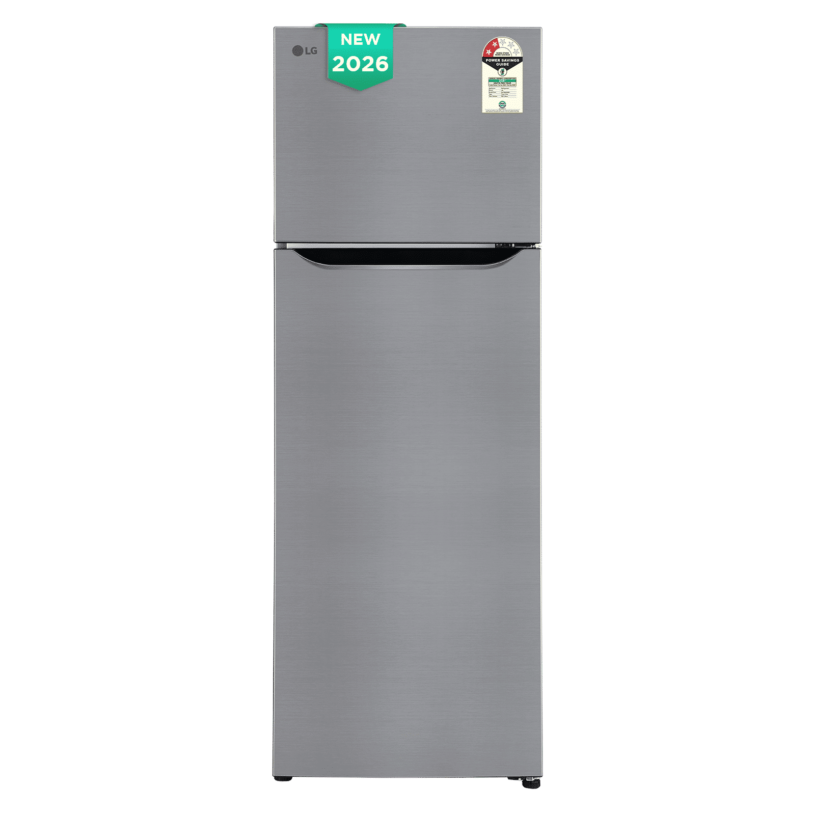 LG 288 Litres 2 Star Frost Free Double Door Convertible Refrigerator with Smart Diagnosis (GLT2926PDPZ, Shiny Steel) (2026 Model)_1