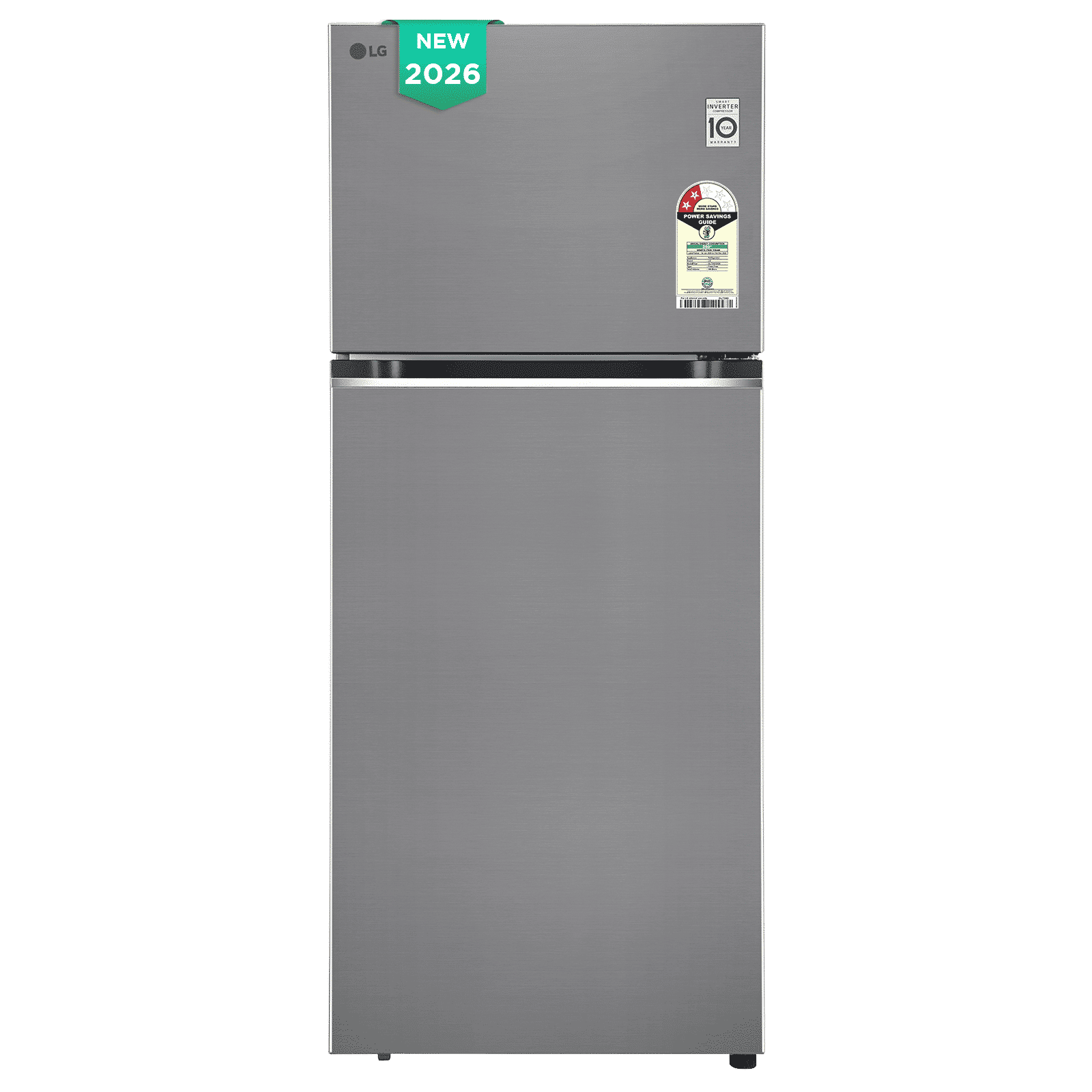 LG 380 Litres 2 Star Frost Free Double Door Smart Wifi Enabled Convertible Refrigerator with Multi Air Flow (GLT3826SNPZ, Shiny Steel) (2026 Model)_1