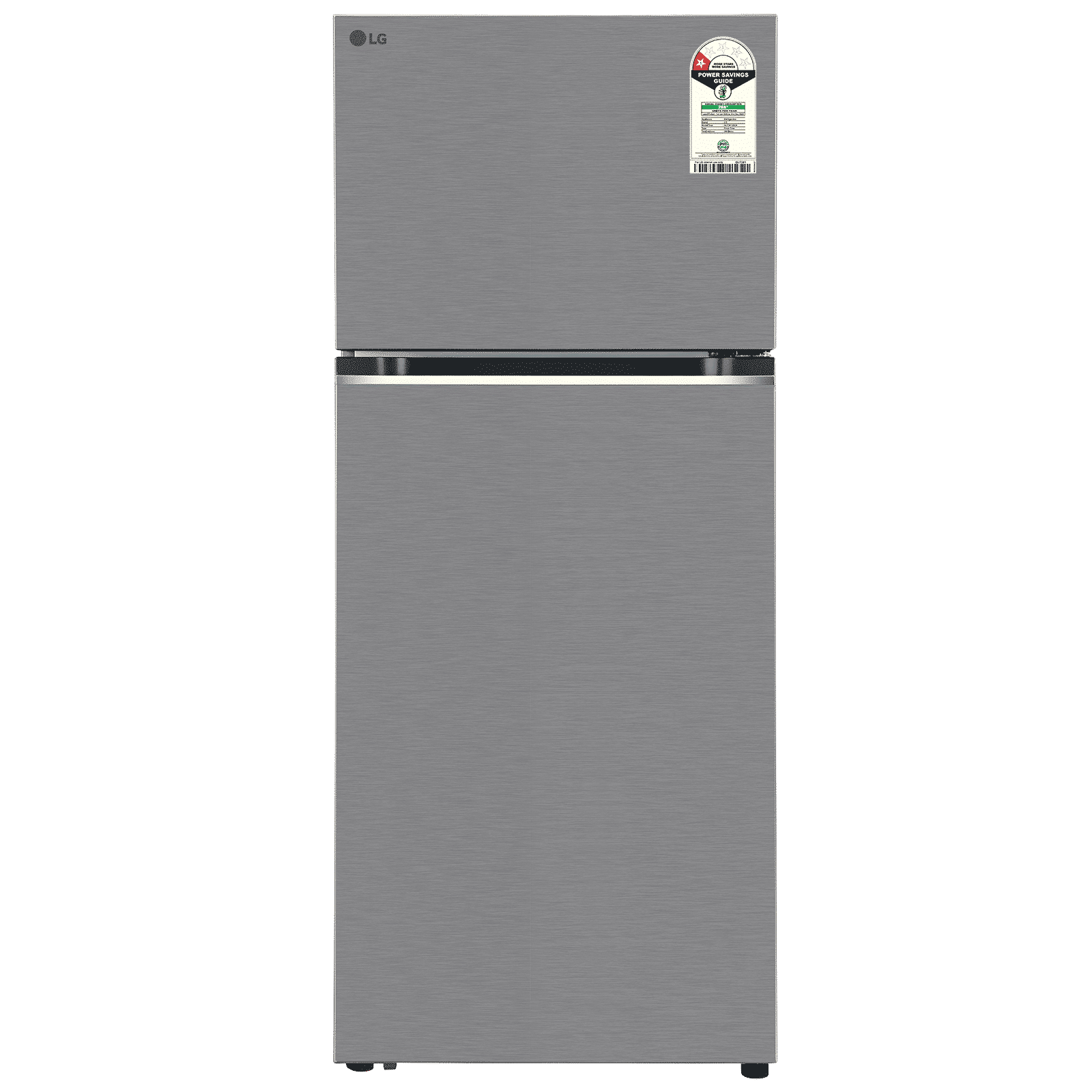 LG 380 Litres 1 Star Frost Free Double Door Refrigerator with Multi Air Flow (GLT3816NFDS, Dazzle Steel)_1