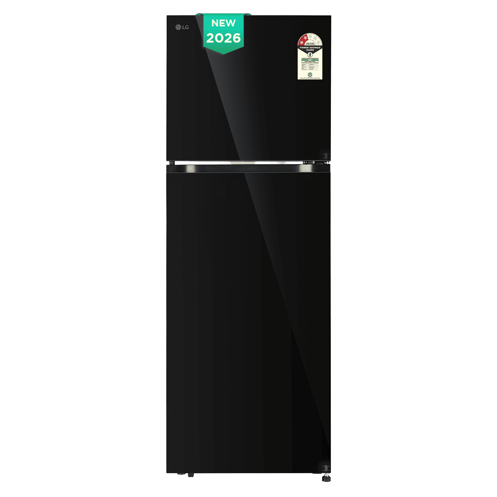 LG 343 Litres 2 Star Frost Free Double Door Convertible Refrigerator with Smart Inverter Compressor (GLT3426SNBM, Black Mirror) (2026 Model)_1