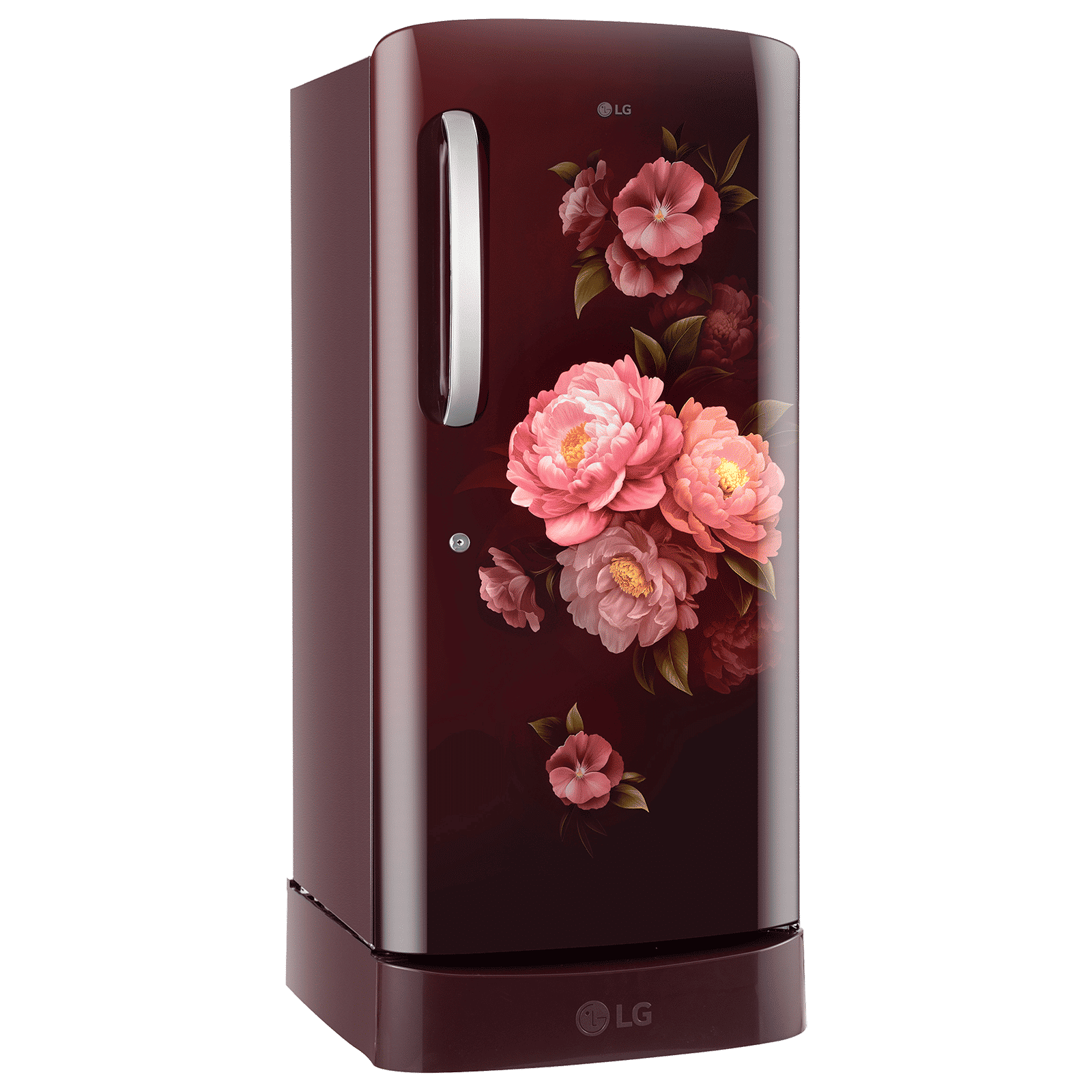 LG 210 Litres 5 Star Direct Cool Single Door Refrigerator with Anti Bacterial Gasket (GLD2256ZAWS, Wine Spring)_3