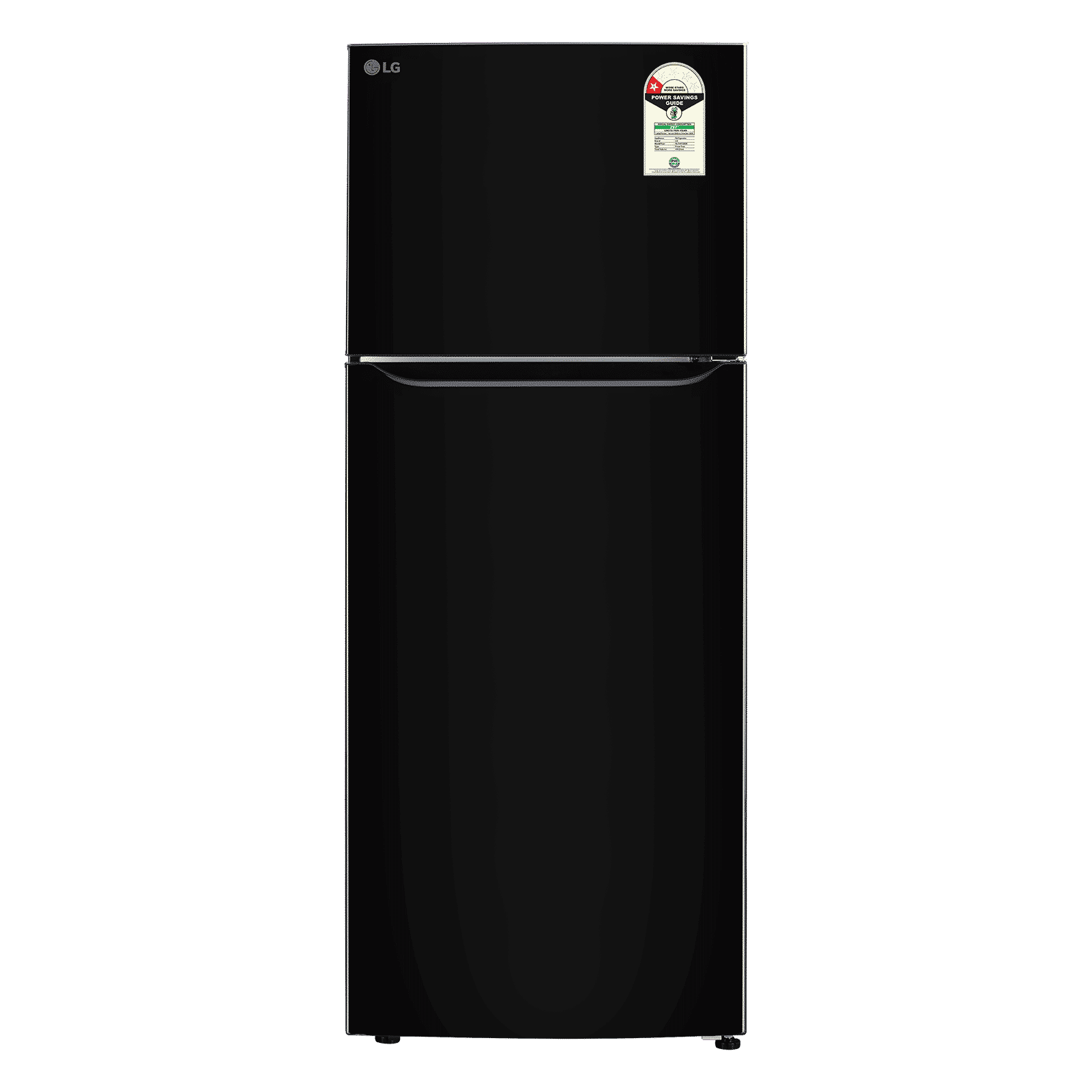 LG 446 Litres 1 Star Frost Free Double Door Convertible Refrigerator with Multi Air Flow (GLT4416CCES, Ebony Sheen)_1