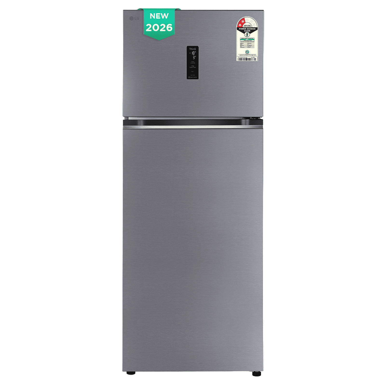 LG 466 Litres 2 Star Frost Free Double Door Smart Wifi Enabled Convertible Refrigerator with Fresh 0 Zone (GLT4626TMPZ, Shiny Steel) (2026 Model) LG 466 Litres 2 Star Frost Free Double Door Smart Wifi Enabled Convertible Refrigerator with Fresh 0 Zone (GLT4626TMPZ, Shiny Steel) (2026 Model)_1