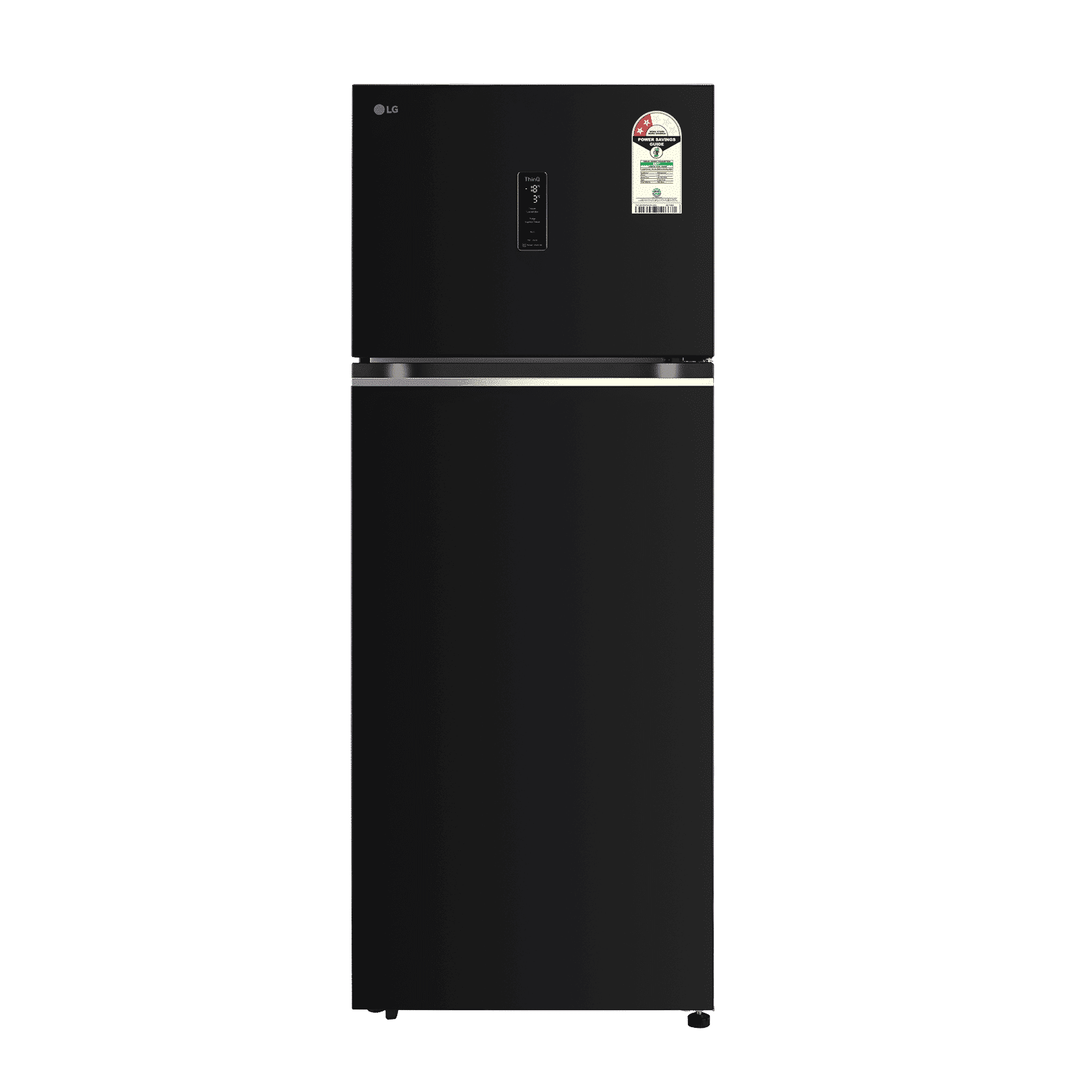 LG 466 Litres 2 Star Frost Free Double Door Smart Wifi Enabled Convertible Refrigerator with Hygiene Fresh+ (GLT4626TMES, Ebony Sheen)_1