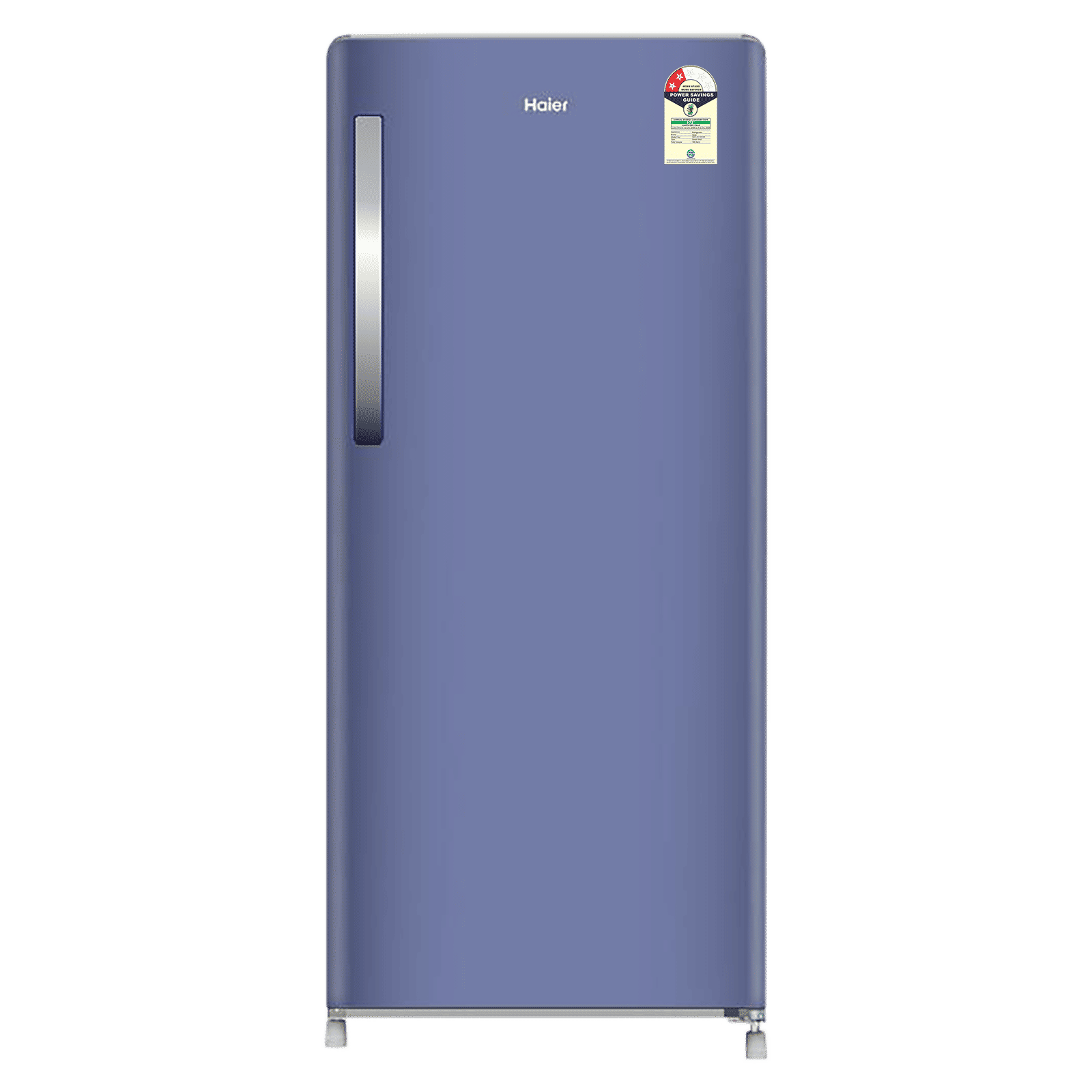 Haier 190 Litres 2 Star Direct Cool Single Door Refrigerator with Toughened Glass Shelves (HRD-2112BRBA-N, Radish Blue)_1