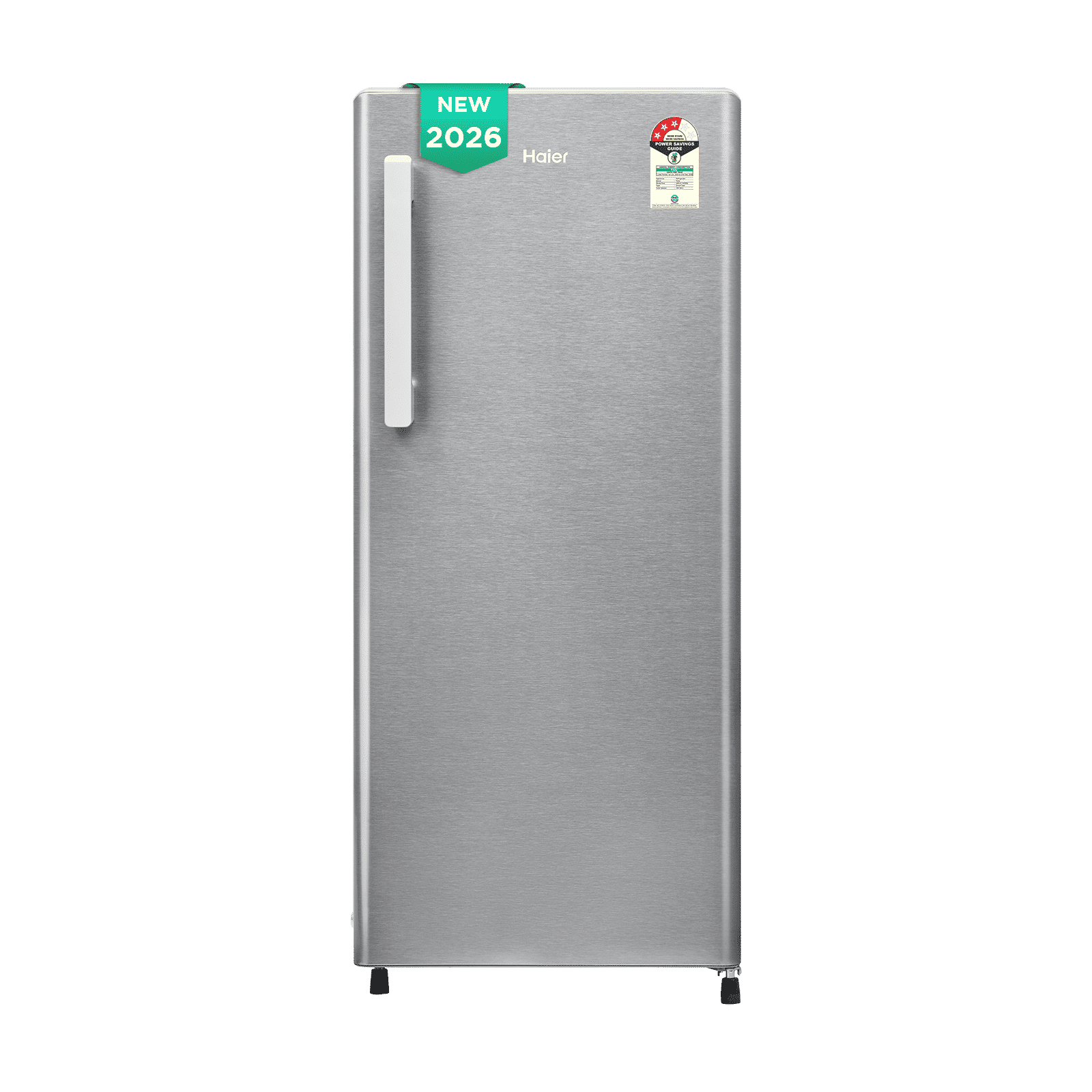 Haier 190 Litres 3 Star Direct Cool Single Door Refrigerator with Stabilizer Free Operation (HRD-2113BBSA-N, Brushline Silver) (2026 Model) (2026 Model) Haier 190 Litres 3 Star Direct Cool Single Door Refrigerator with Stabilizer Free Operation (HRD-2113BBSA-N, Brushline Silver) (2026 Model) (2026 Model)_1
