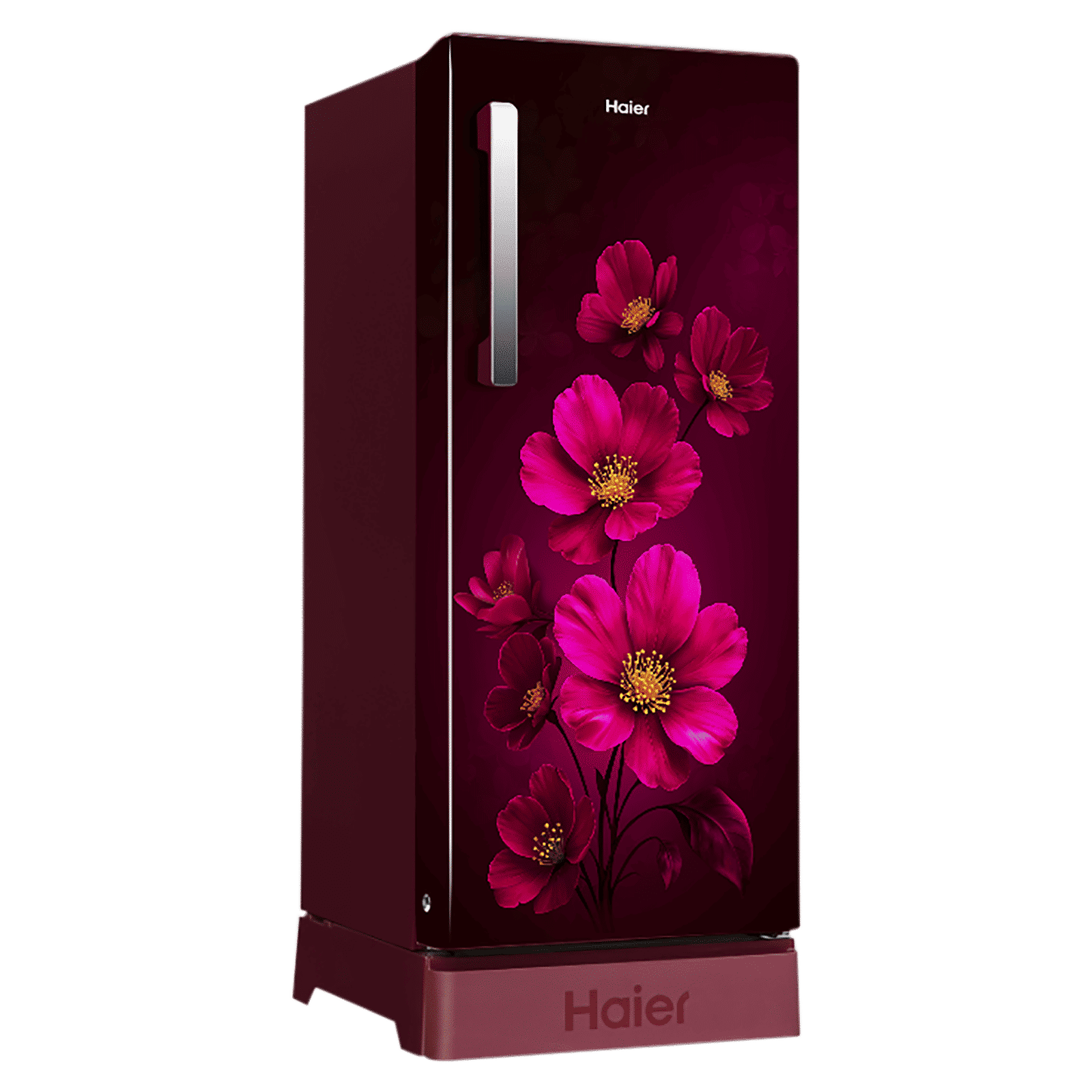 Haier 215 Litres 3 Star Direct Cool Single Door Refrigerator with Stabilizer Free Operation (HRD-2353PRXA-P, Red Xsenia)_3
