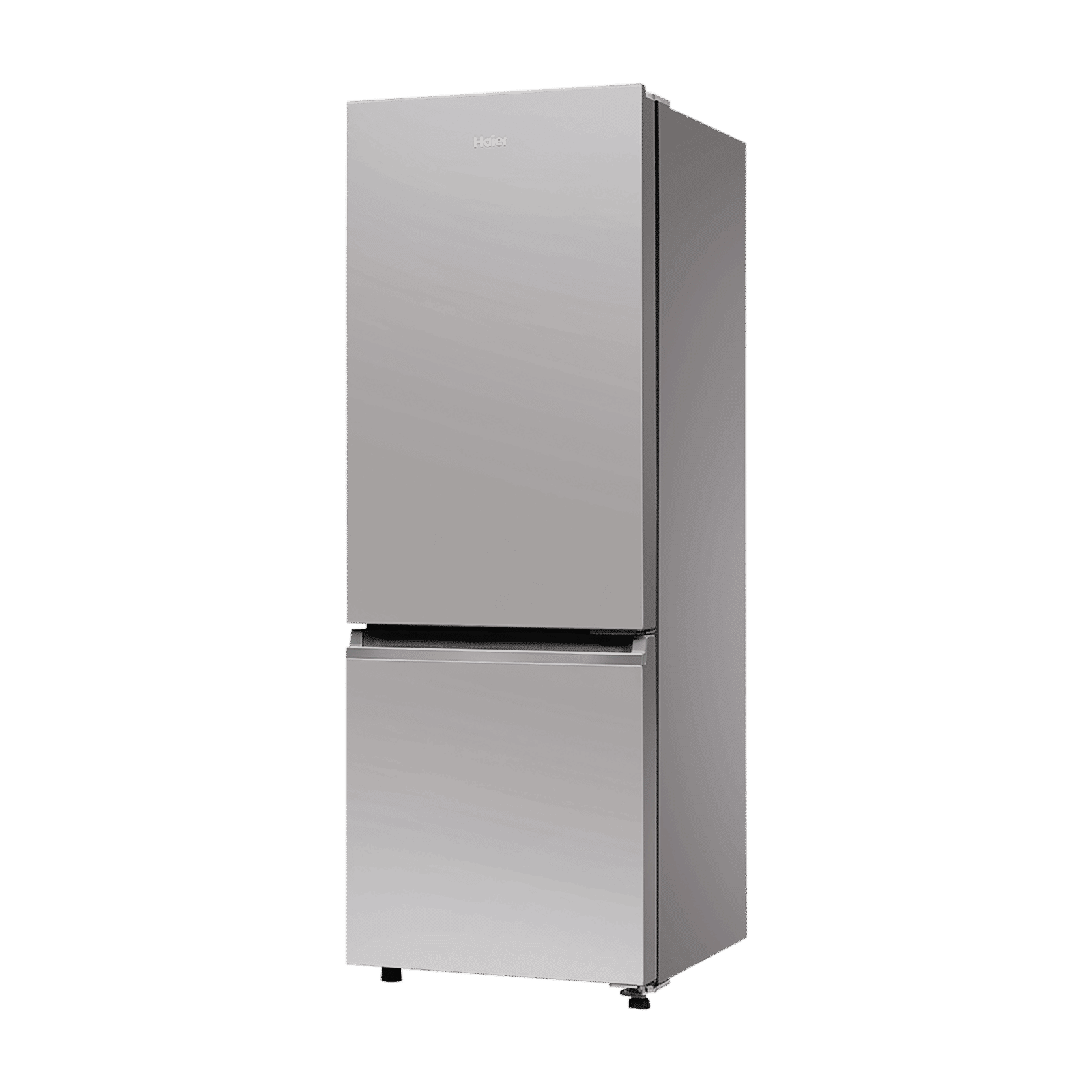 Haier 237 Litres 2 Star Frost Free Double Door Bottom Mount Convertible Refrigerator with Faster Ice Making in 49 Minutes (HRB-2872IETSA-P, Titanium Steel)_3