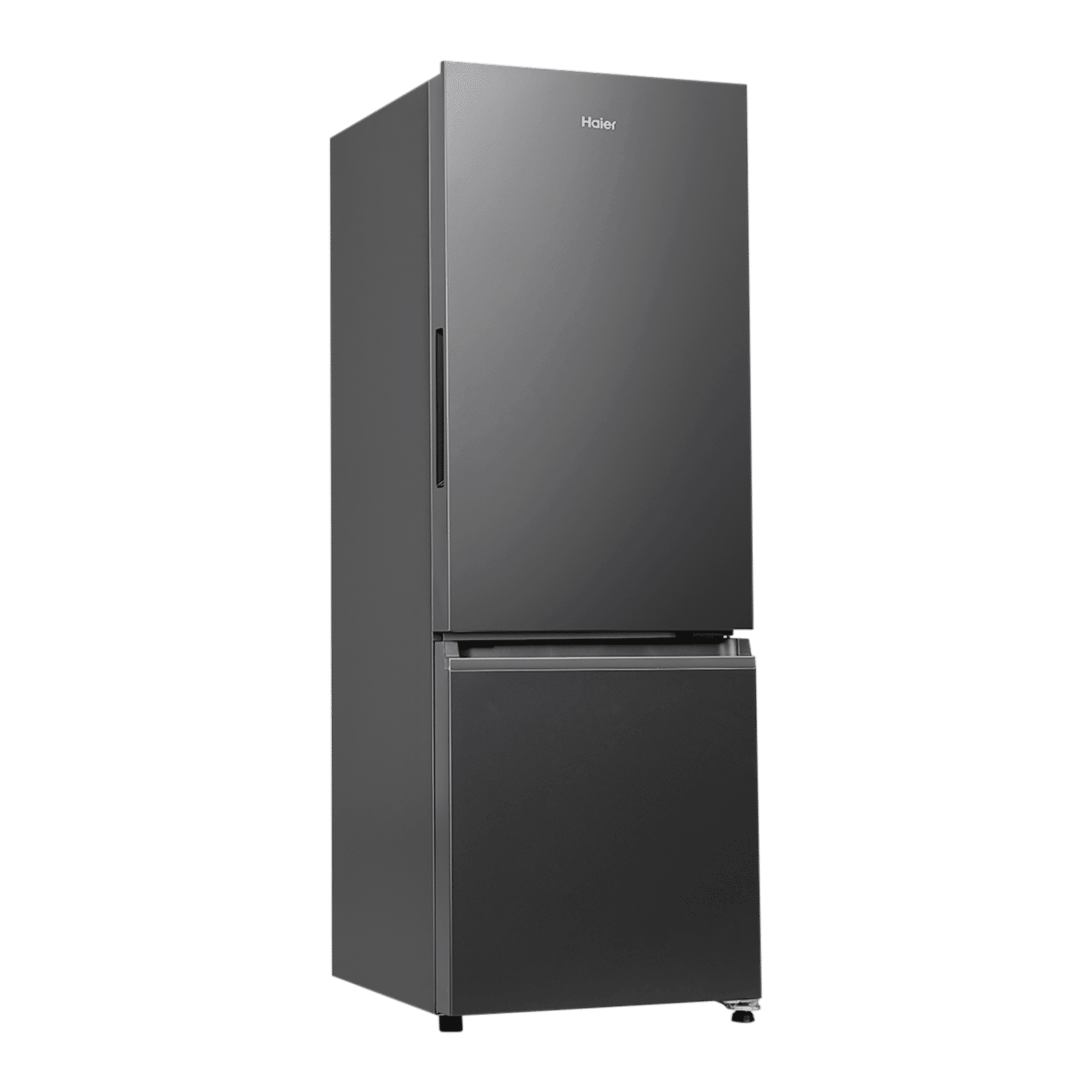 Haier 237 Litres 2 Star Frost Free Double Door Bottom Mount Convertible Refrigerator with Faster Ice Making in 49 Minutes (HRB-2872IEGBA-P, GE Black)_4