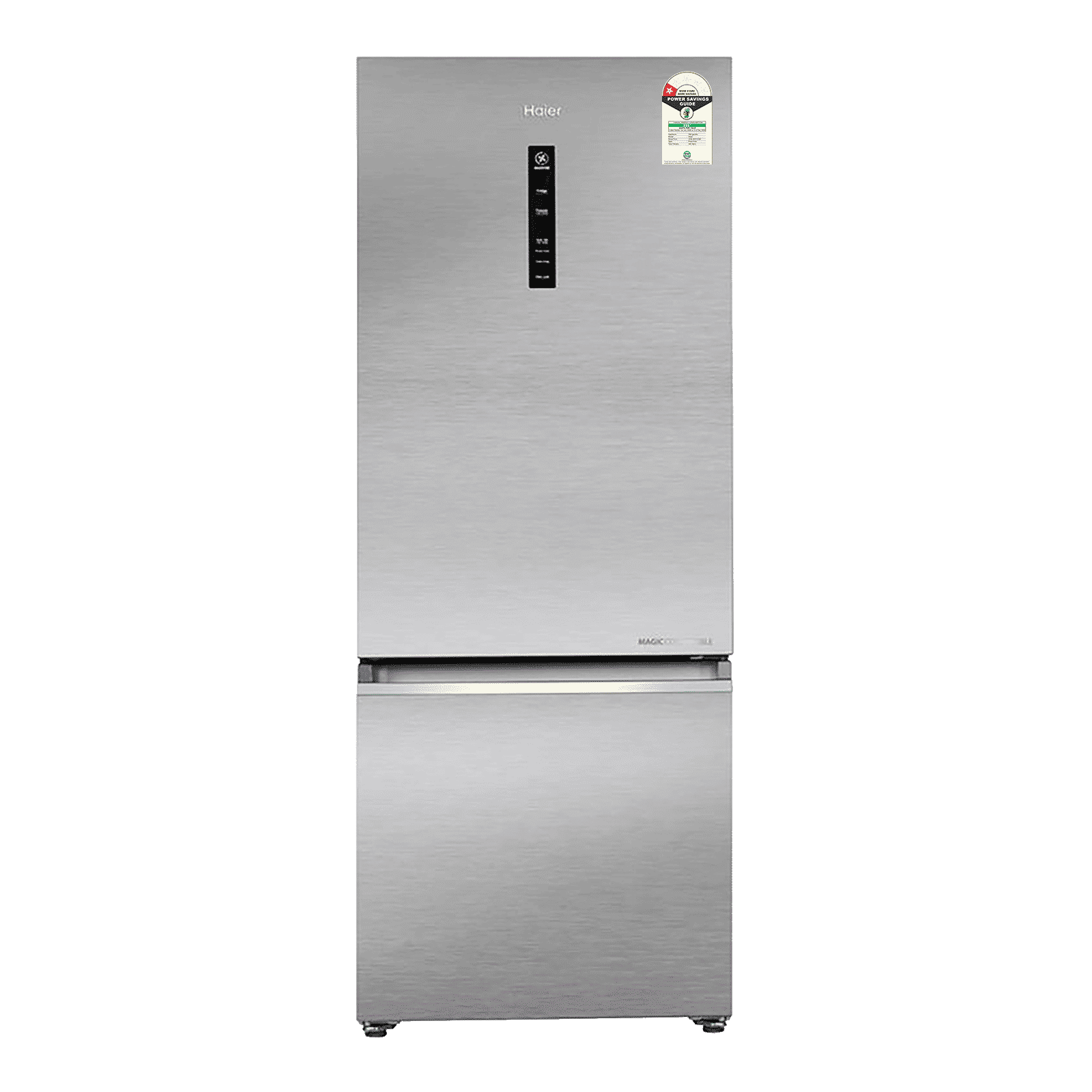 Haier 445 Litres 1 Star Frost Free Double Door Bottom Mount Convertible Refrigerator with Triple Inverter Technology (HRB-4951BISA-P, Inox Steel) (2026 Model)_1