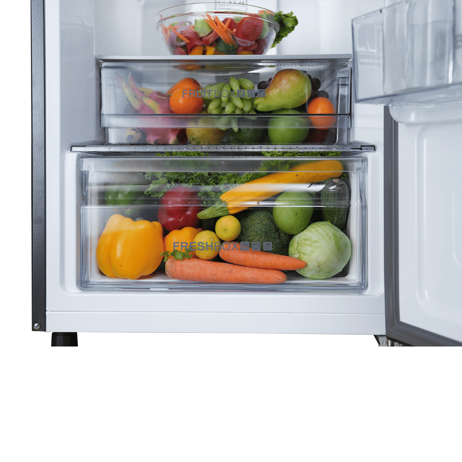 Haier 240 Litres 2 Star Frost Free Double Door Convertible Refrigerator with 200% Faster Ice Maker (HRF-2902IBGBA-P, GE Black) Haier 240 Litres 2 Star Frost Free Double Door Convertible Refrigerator with 200% Faster Ice Maker (HRF-2902IBGBA-P, GE Black)_11