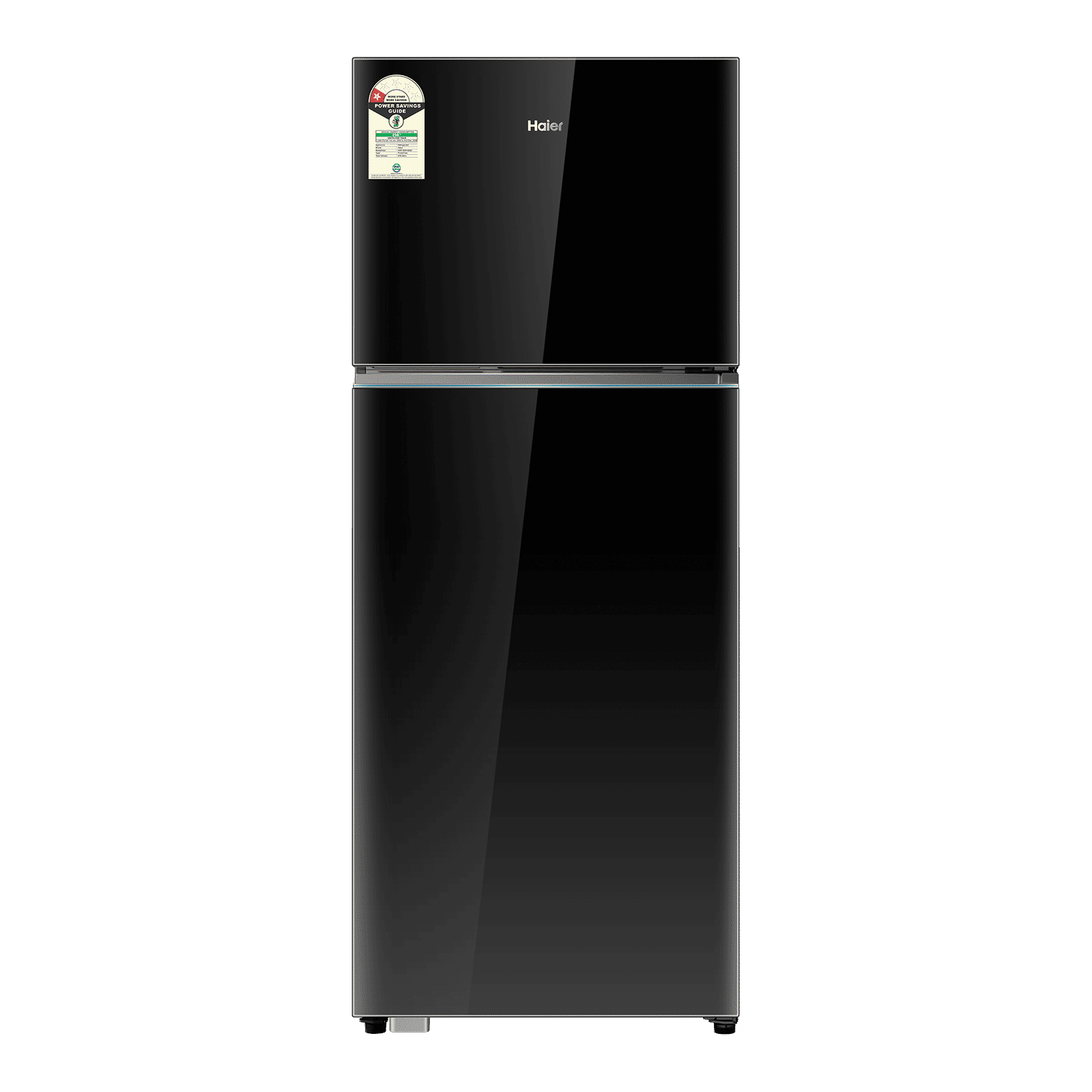 Haier 475 Litres 1 Star Frost Free Double Door Refrigerator with Solar Connectivity (HRF-5251PKGA-N, Black Glass) (2026 Model)_1