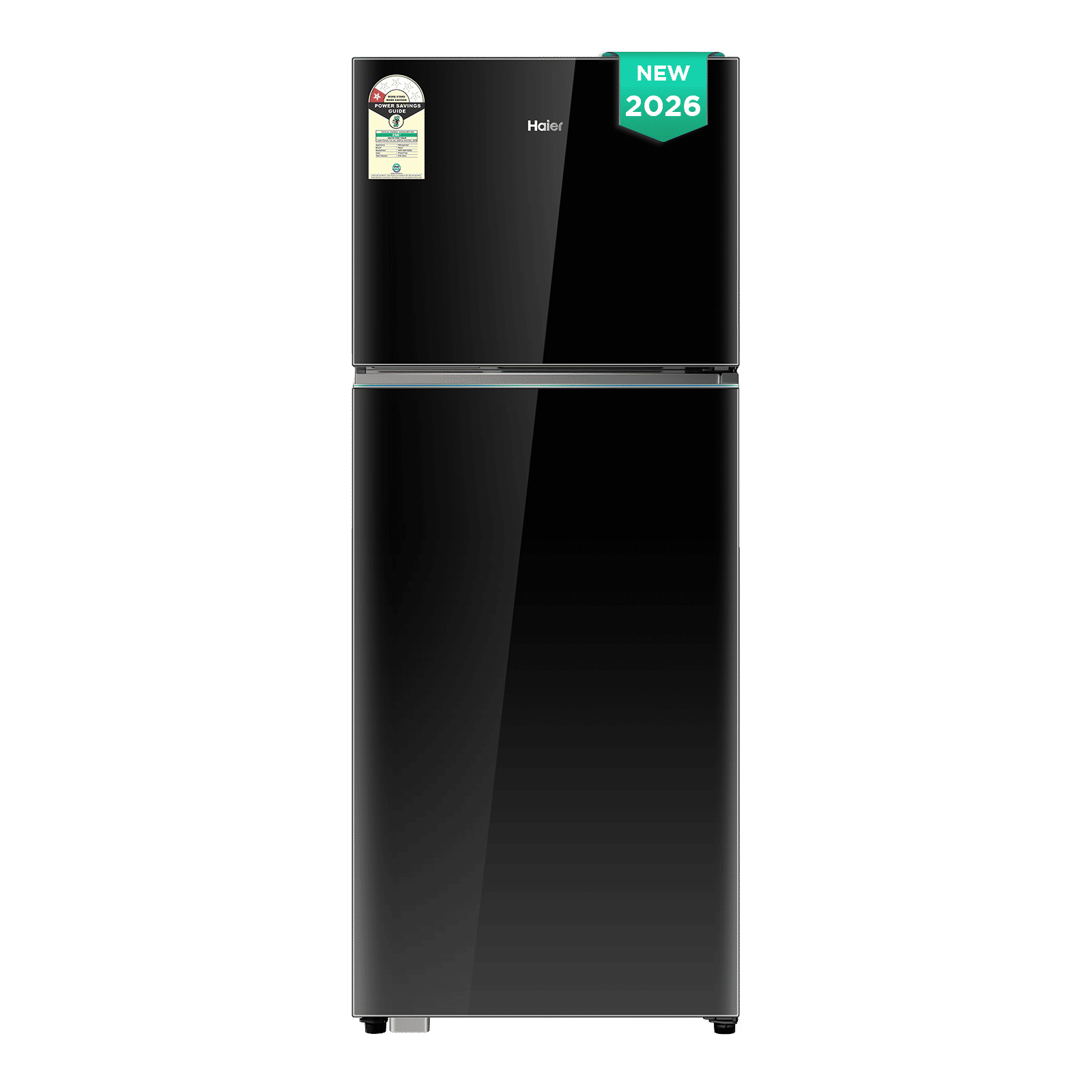 Haier 475 Litres 1 Star Frost Free Double Door Refrigerator with Solar Connectivity (HRF-5251PKGA-N, Black Glass) (2026 Model) Haier 475 Litres 1 Star Frost Free Double Door Refrigerator with Solar Connectivity (HRF-5251PKGA-N, Black Glass) (2026 Model)_1