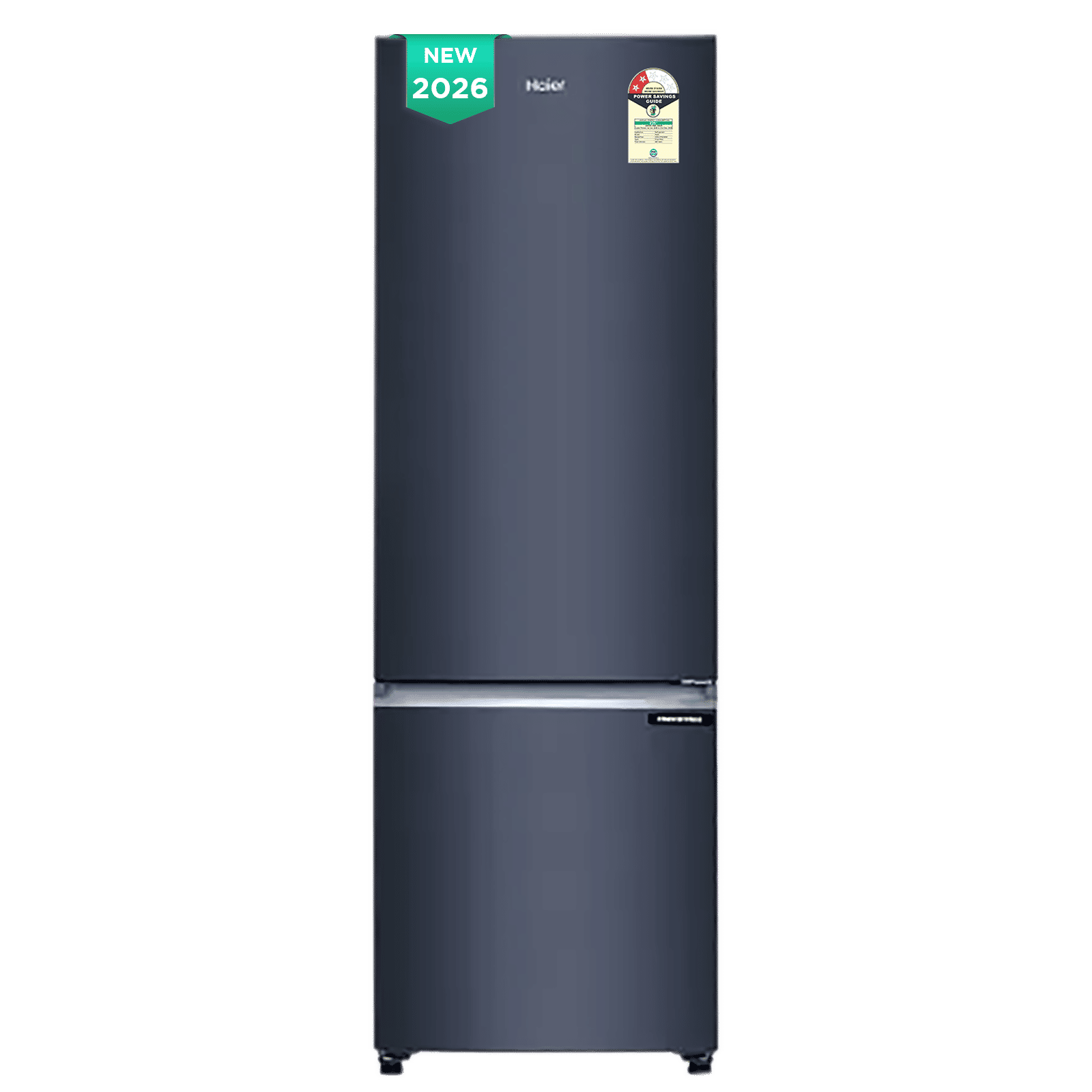 Haier 265 Litres 2 Star Frost Free Double Door Bottom Mount Convertible Refrigerator with 8-in-1 Convertible Modes (HRB-3152IBGKAP, Graphite Black) (2026 Model) (2026 Model)_1