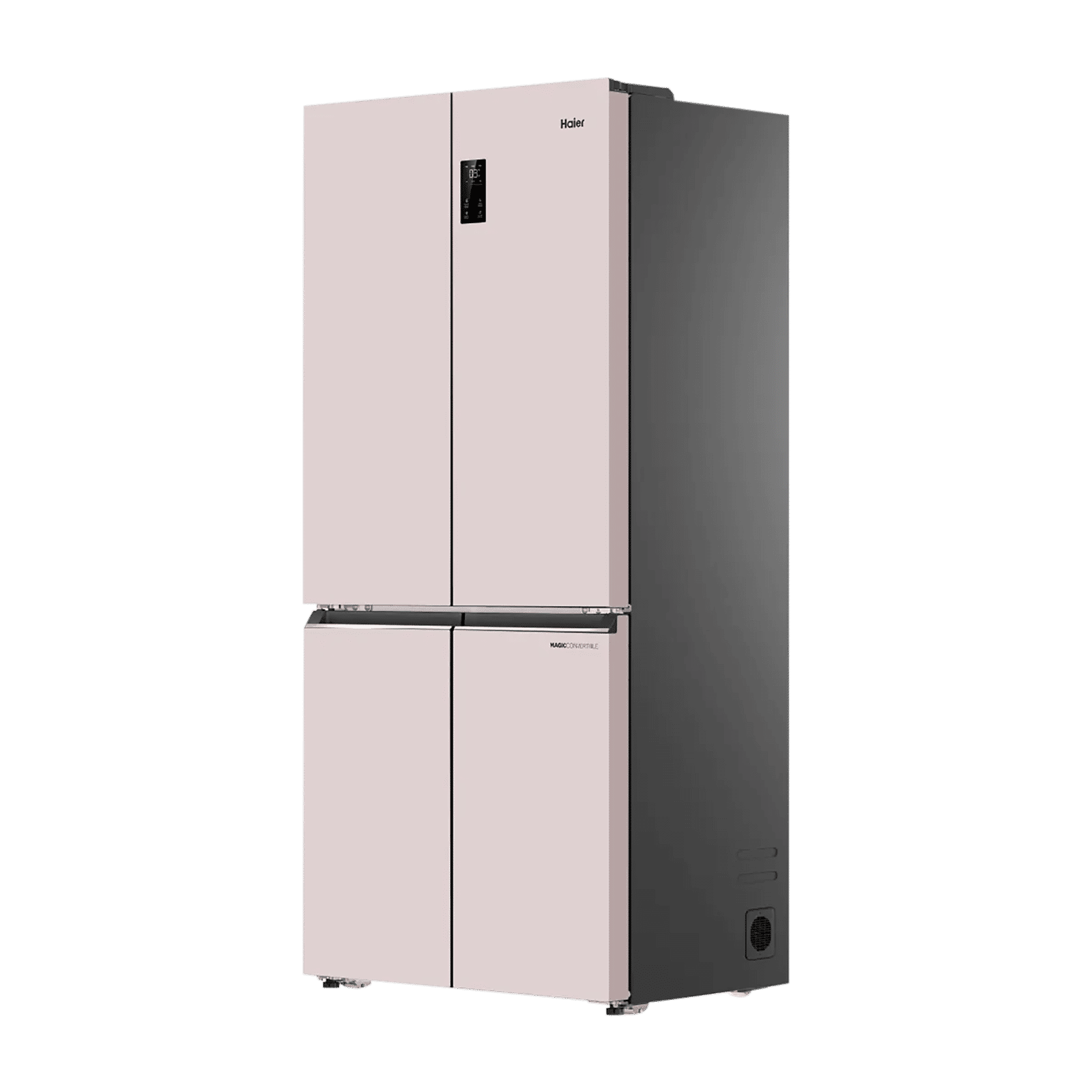 Haier Vogue Lumiere 520 Litres 3 Star Frost Free Side by Side Refrigerator with Digital Display Panel (HRB-600MP, Mauve Pink)_3