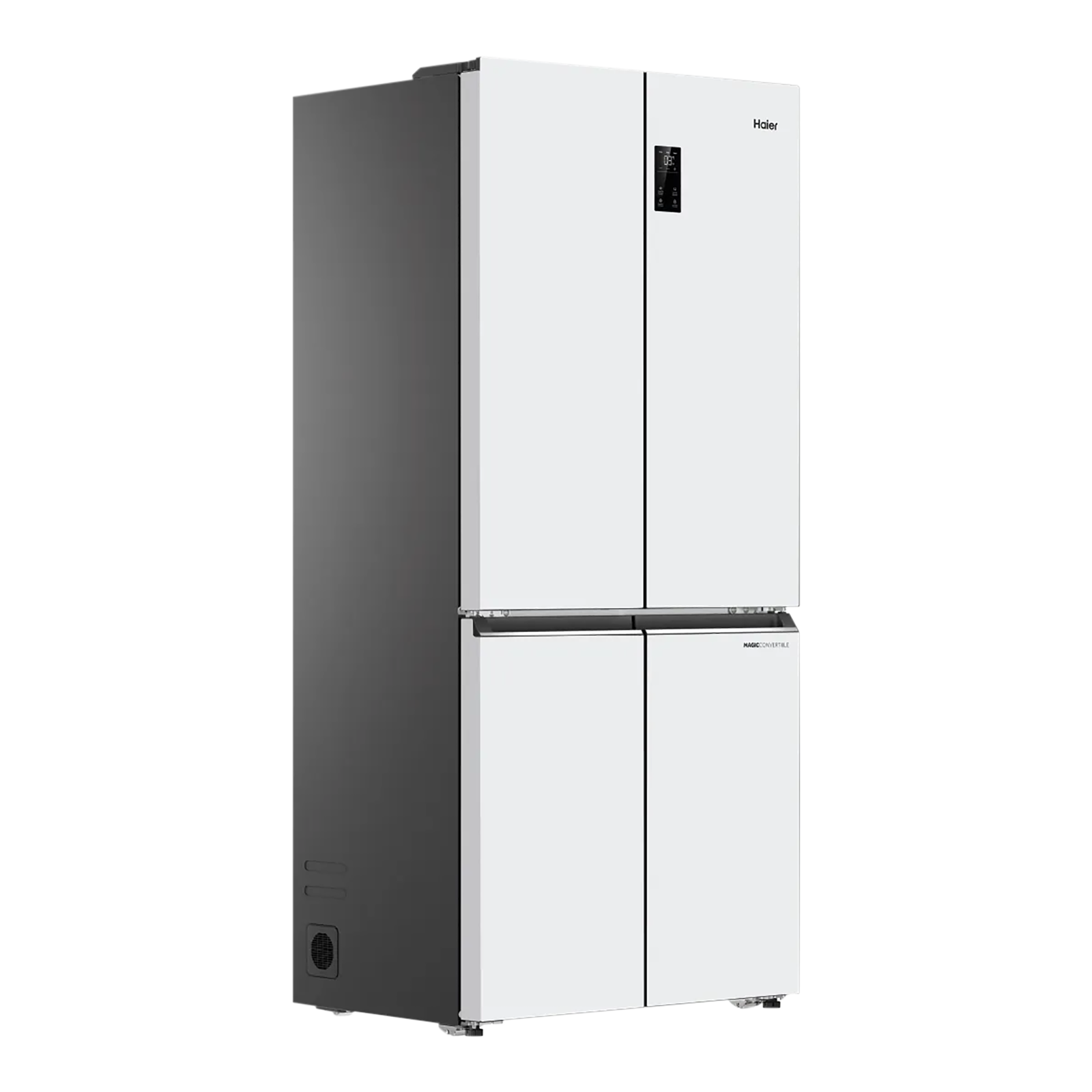 Haier Vogue Lumiere 520 Litres 3 Star Frost Free Side by Side Refrigerator with Digital Display Panel (HRB-600PW, Pearl White)_4