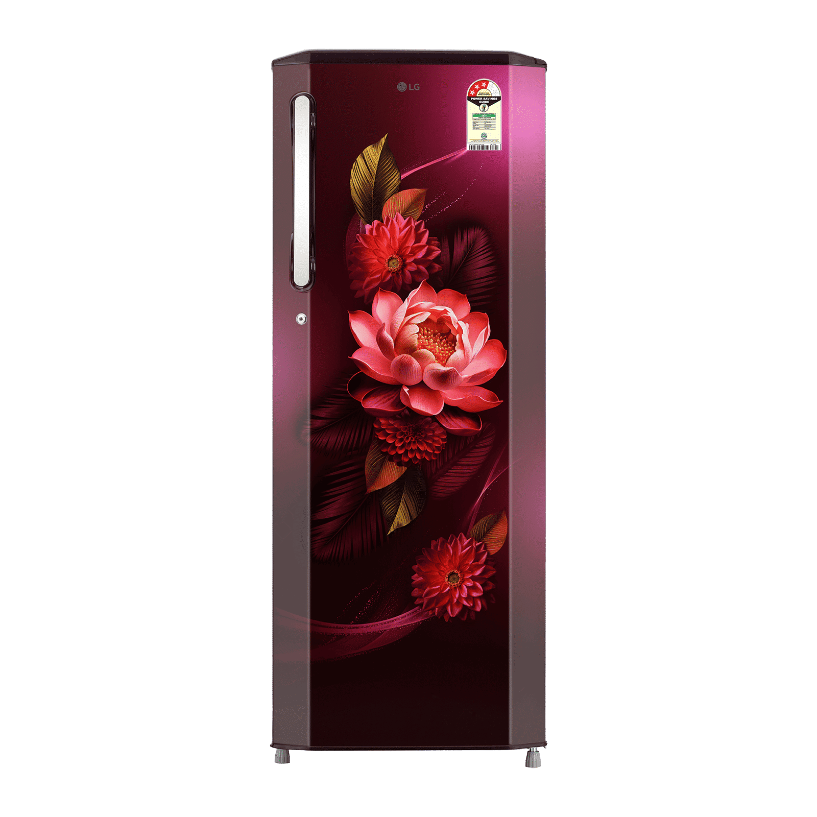 LG 261 Litres 3 Star Direct Cool Single Door Refrigerator with Auto Smart Connect (GLD2736YBRW, Red Water Lily) (2026 Model) LG 261 Litres 3 Star Direct Cool Single Door Refrigerator with Auto Smart Connect (GLD2736YBRW, Red Water Lily) (2026 Model)_1