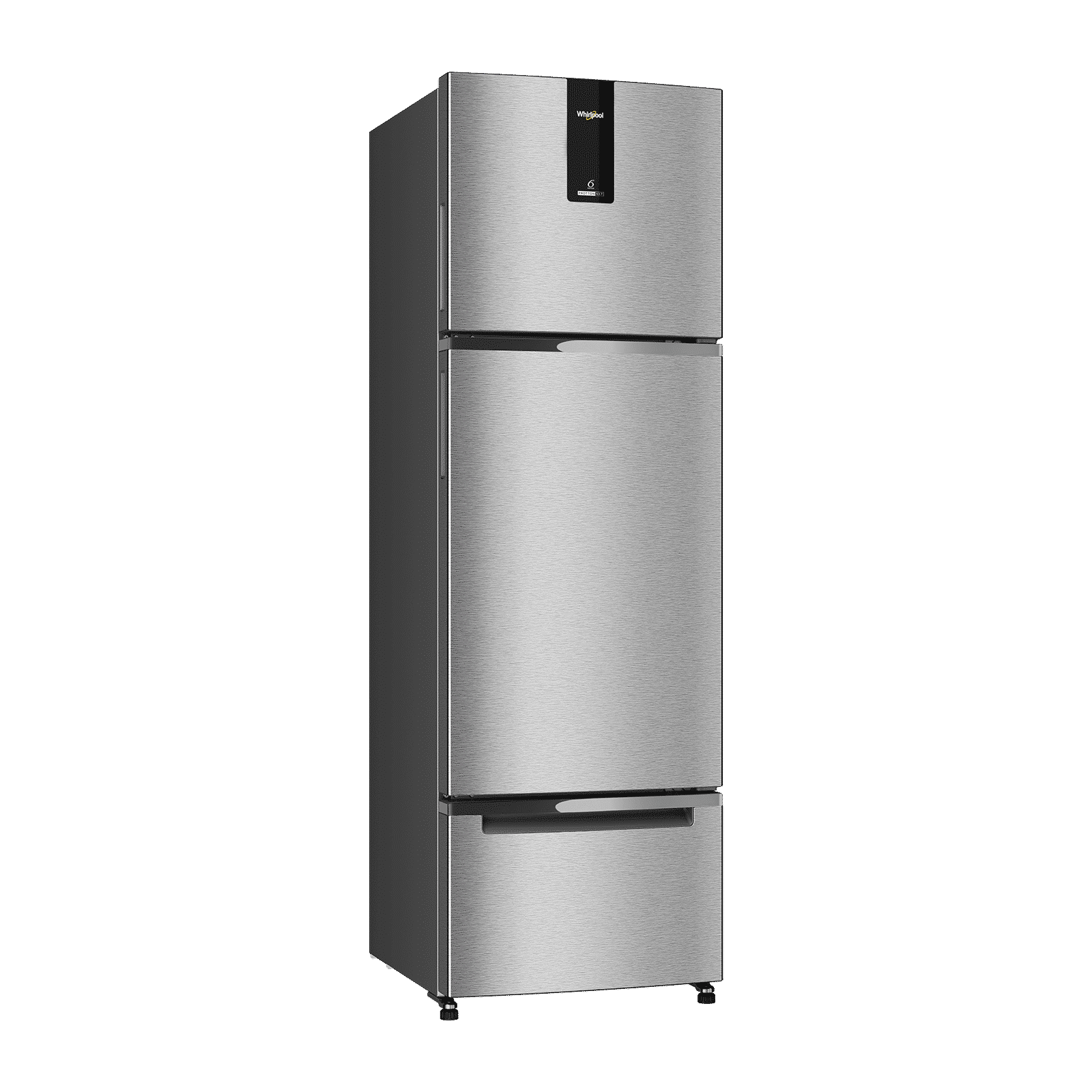 Whirlpool Protton Nxt 250 Litres 4 Star Frost Free Triple Door Refrigerator with Microblock Technology (22371, Silver) Whirlpool Protton Nxt 250 Litres 4 Star Frost Free Triple Door Refrigerator with Microblock Technology (22371, Silver)_3