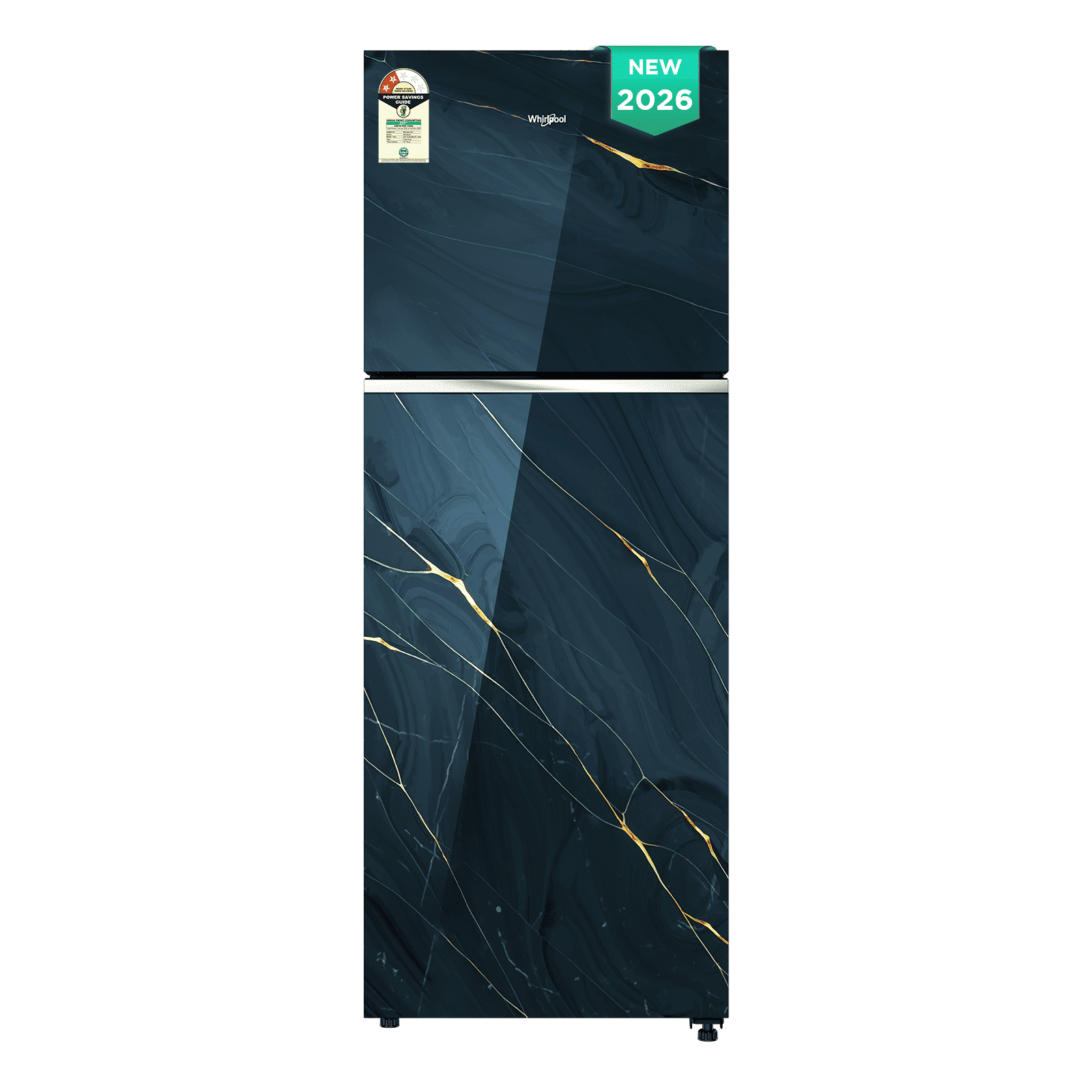 Whirlpool Intellifresh Pro 327 Litres 2 Star Frost Free Double Door Convertible Refrigerator with Stabilizer Free Operation (22429, Jade Marble)_1