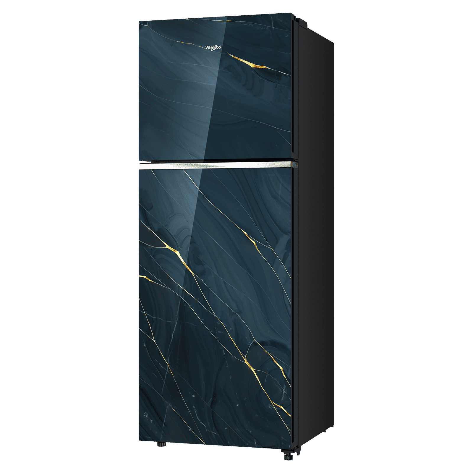 Whirlpool Intellifresh Pro 327 Litres 2 Star Frost Free Double Door Convertible Refrigerator with Stabilizer Free Operation (22429, Jade Marble)_3