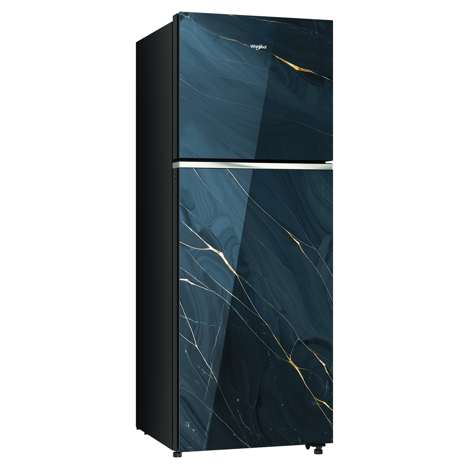Whirlpool Intellifresh Pro 327 Litres 2 Star Frost Free Double Door Convertible Refrigerator with Stabilizer Free Operation (22429, Jade Marble)_4