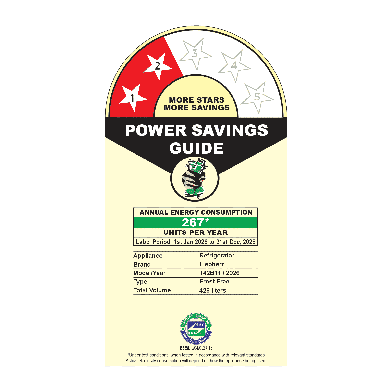 Liebherr Cluster 3 428 Litres 2 Star Frost Free Double Door Convertible Refrigerator with Duo Cool Technology (TVPbgB 4231, Black Gloss) (2026 Model) Liebherr Cluster 3 428 Litres 2 Star Frost Free Double Door Convertible Refrigerator with Duo Cool Technology (TVPbgB 4231, Black Gloss) (2026 Model)_2