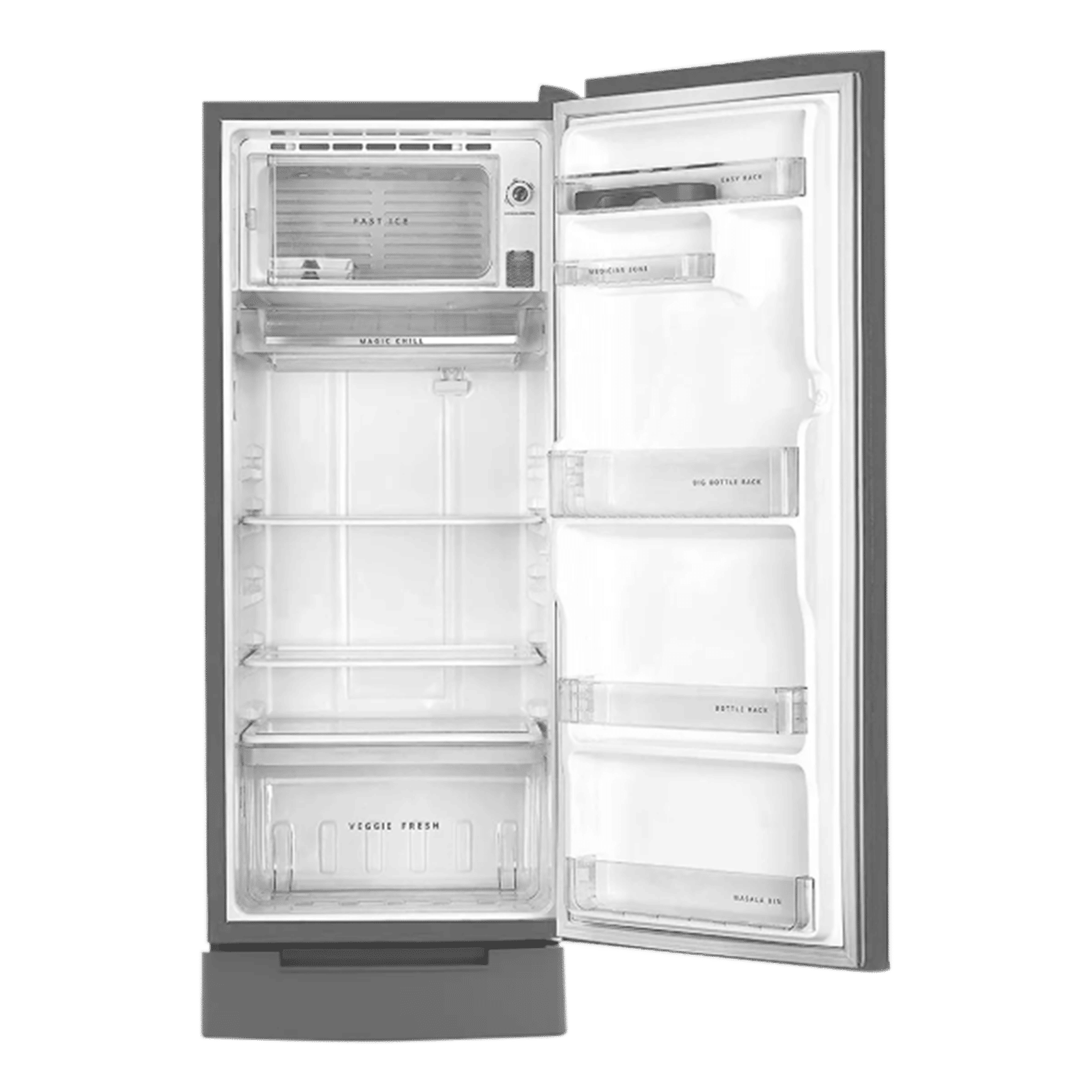 Whirlpool Ice Magic Pro 192 Litres 3 Star Direct Cool Single Door Refrigerator with Microblock Technology (73675, Grey)_5