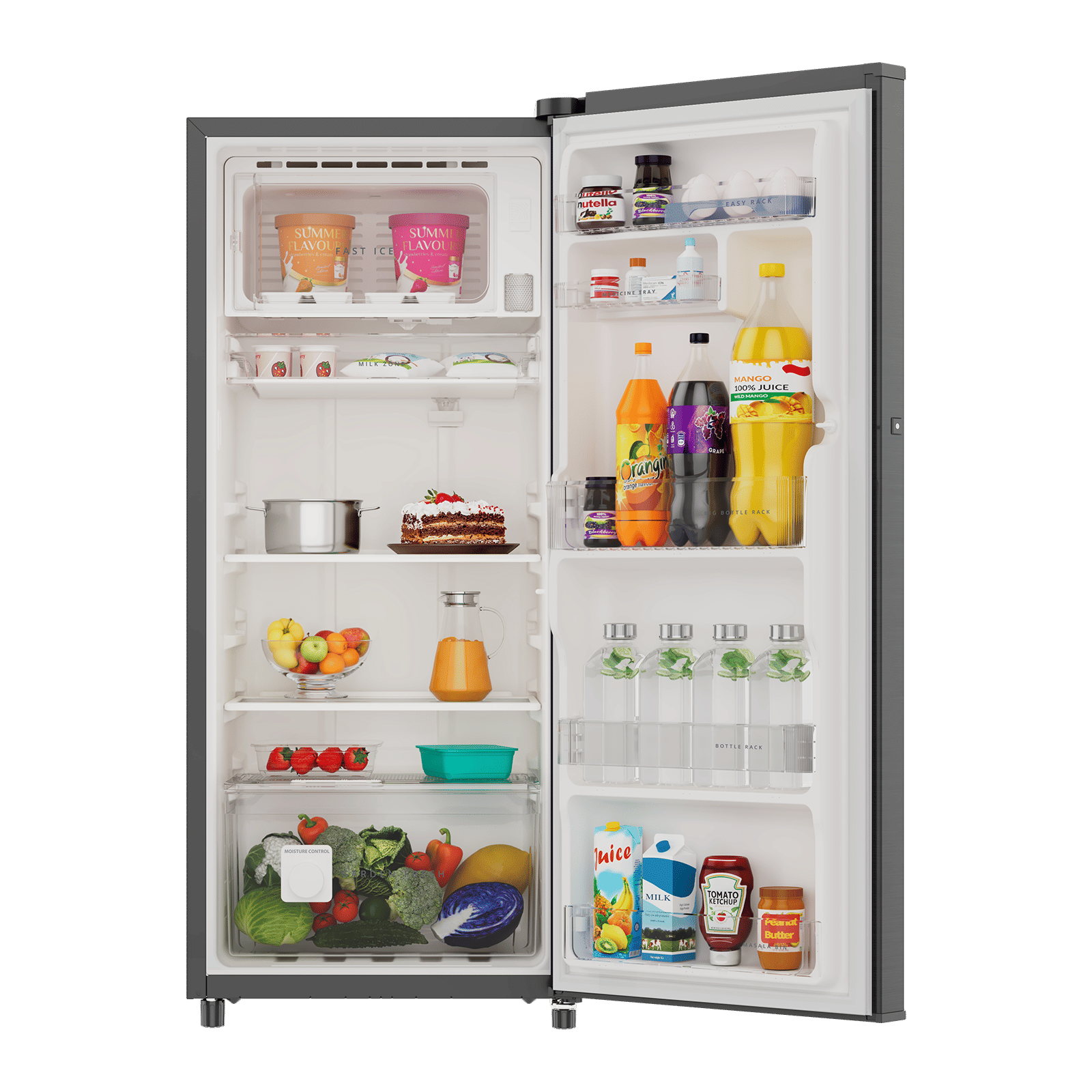 Whirlpool Vitamagic Pro 192 Litres 3 Star Direct Cool Single Door Refrigerator with 6th Sense Intellifrost Technology (73692, Silver)_5