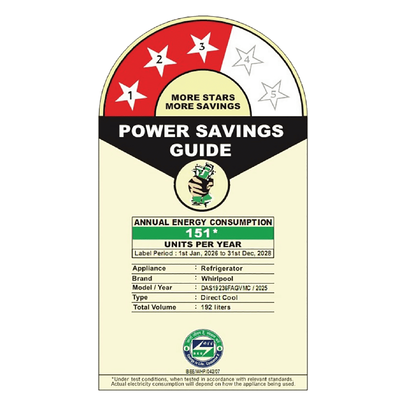 Whirlpool Vitamagic Pro 192 Litres 3 Star Direct Cool Single Door Refrigerator with Zeolite Technology (73698, Alpha Steel) Whirlpool Vitamagic Pro 192 Litres 3 Star Direct Cool Single Door Refrigerator with Zeolite Technology (73698, Alpha Steel)_2