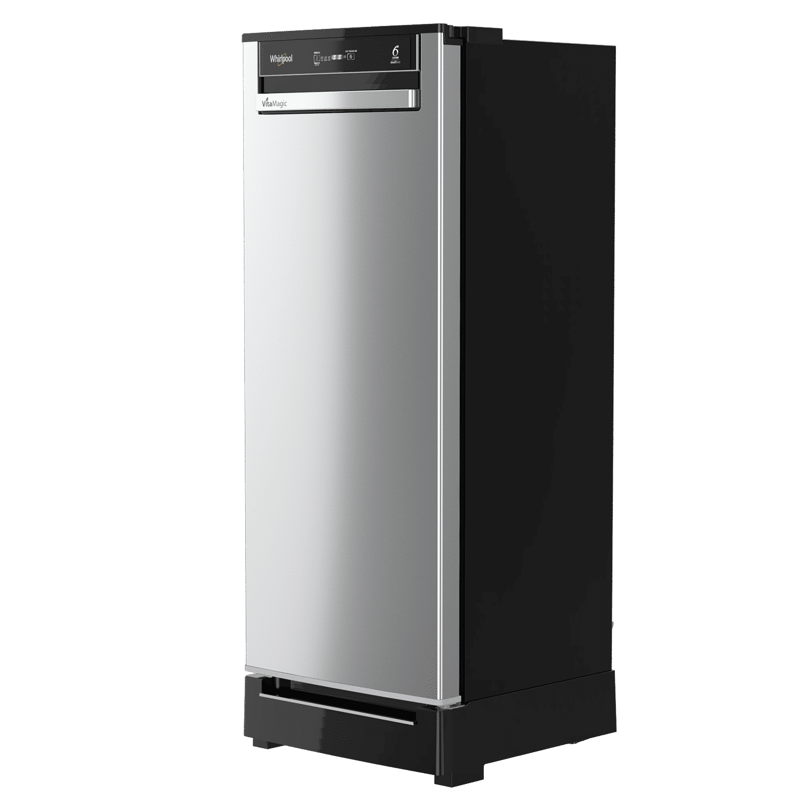 Whirlpool Vitamagic Pro 192 Litres 3 Star Direct Cool Single Door Refrigerator with Zeolite Technology (73698, Alpha Steel) Whirlpool Vitamagic Pro 192 Litres 3 Star Direct Cool Single Door Refrigerator with Zeolite Technology (73698, Alpha Steel)_3
