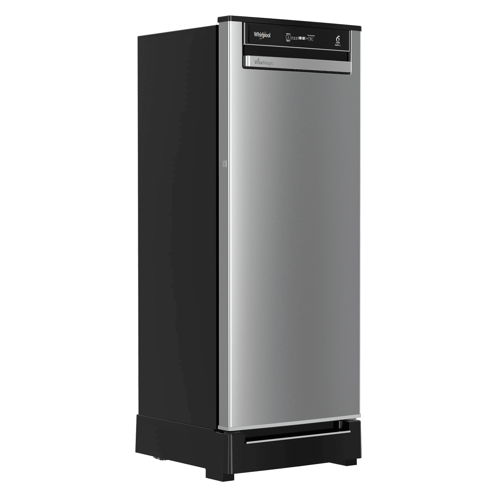 Whirlpool Vitamagic Pro 192 Litres 3 Star Direct Cool Single Door Refrigerator with Zeolite Technology (73698, Alpha Steel) Whirlpool Vitamagic Pro 192 Litres 3 Star Direct Cool Single Door Refrigerator with Zeolite Technology (73698, Alpha Steel)_4