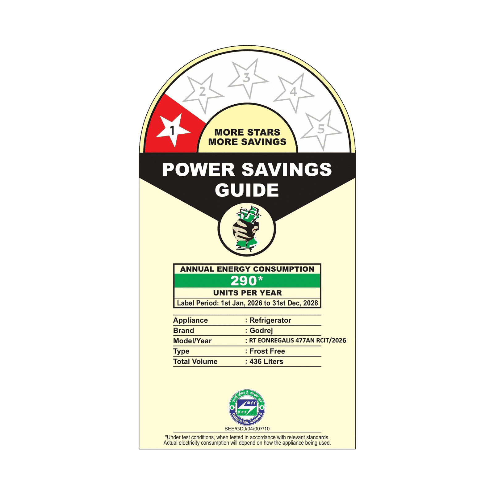 Godrej Regalis 436 Litres 1 Star Frost Free Double Door Refrigerator with Nano Shield Technology (52141501SD03996, Matt Black)_2